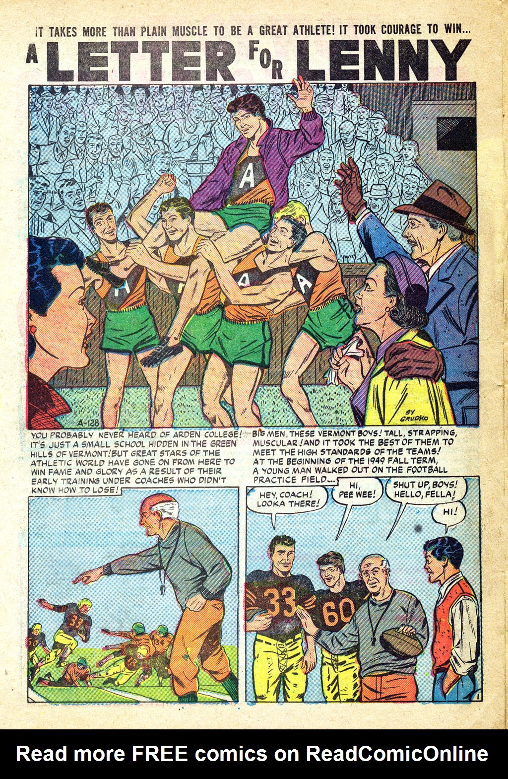 Read online Sports Action comic -  Issue #12 - 20