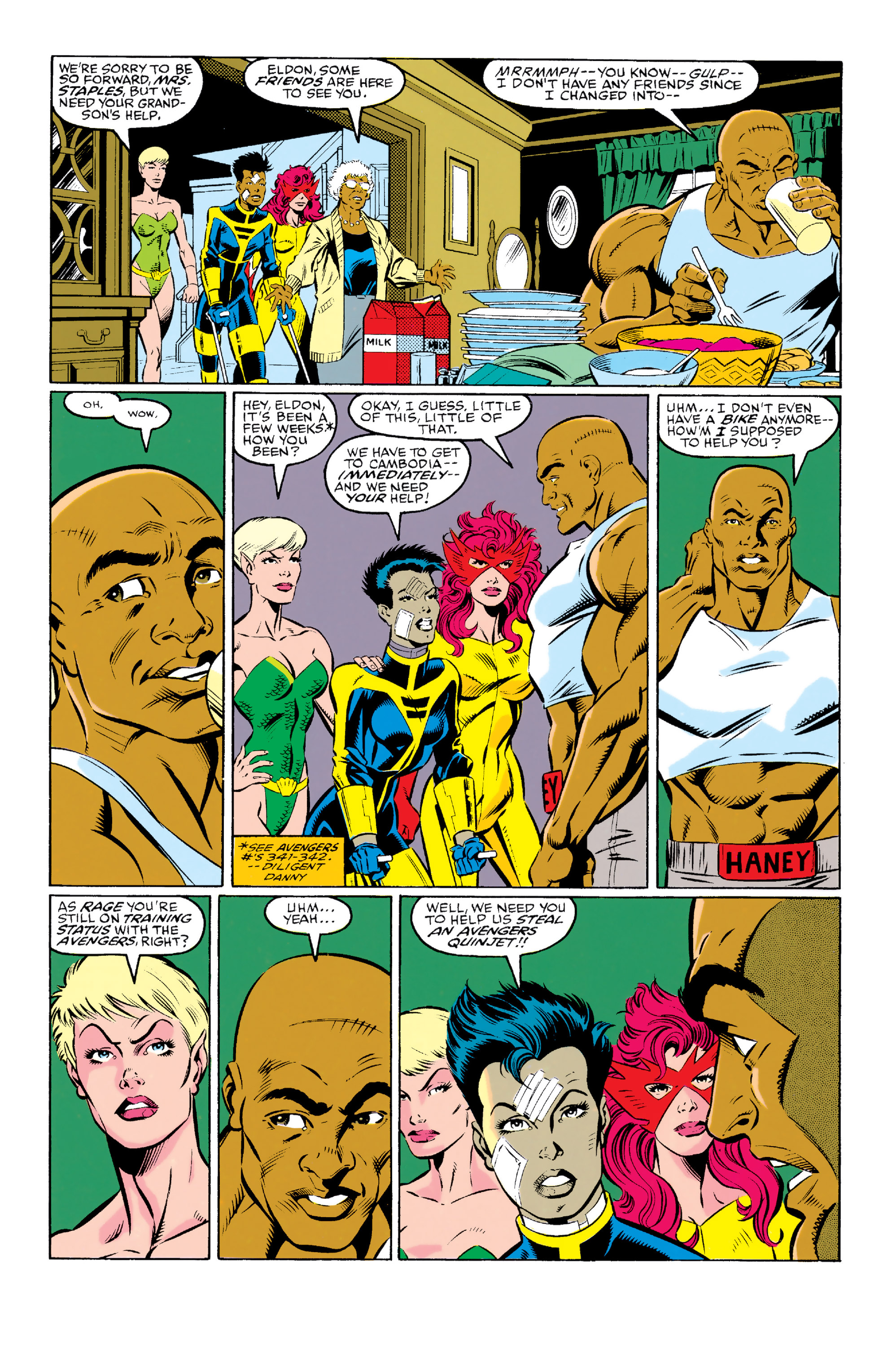 Read online The New Warriors comic -  Issue #22 - 13