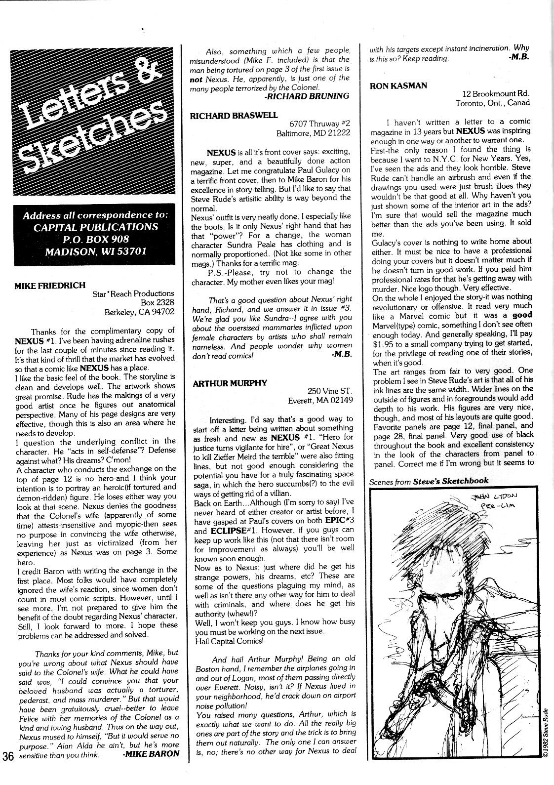 Read online Nexus comic -  Issue #2 - 37
