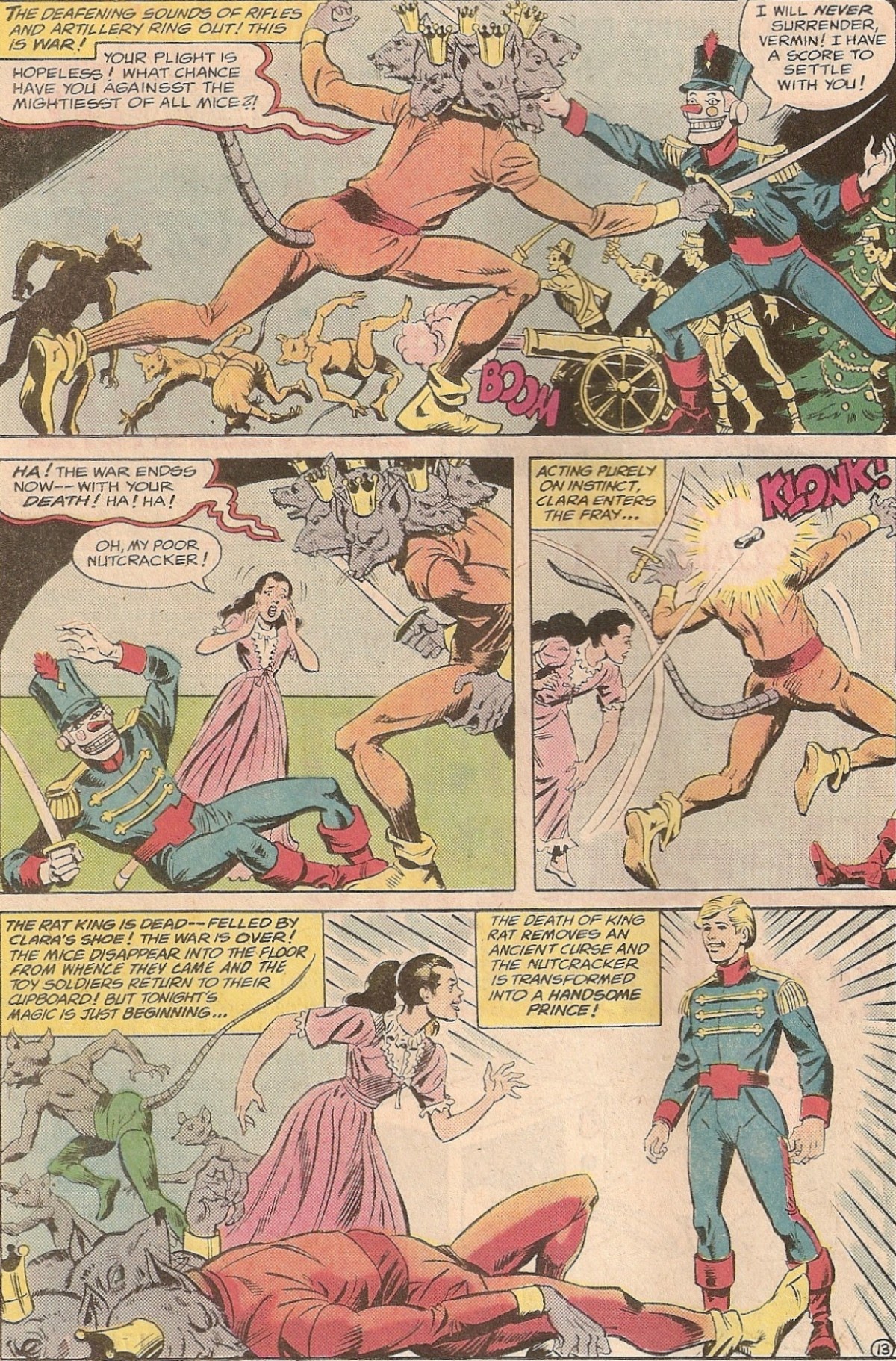 Read online Spider-Man, Fire-Star and Iceman at the Dallas Ballet Nutcracker comic -  Issue # Full - 14