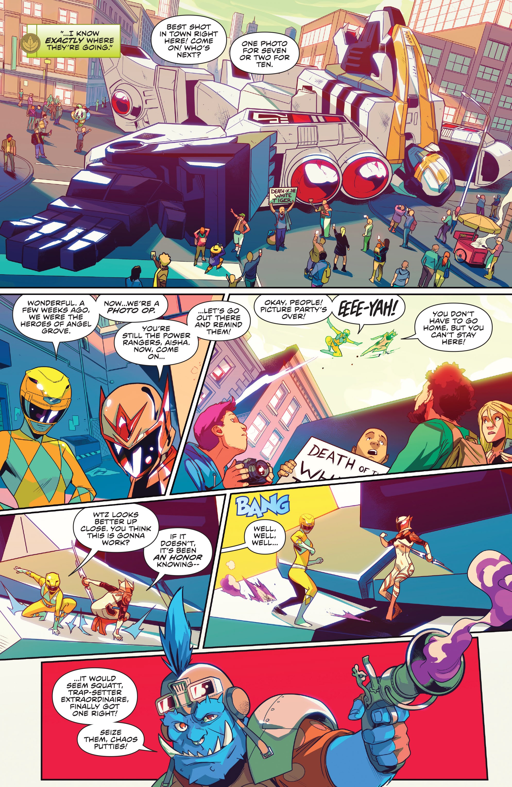Read online Mighty Morphin comic -  Issue #7 - 18