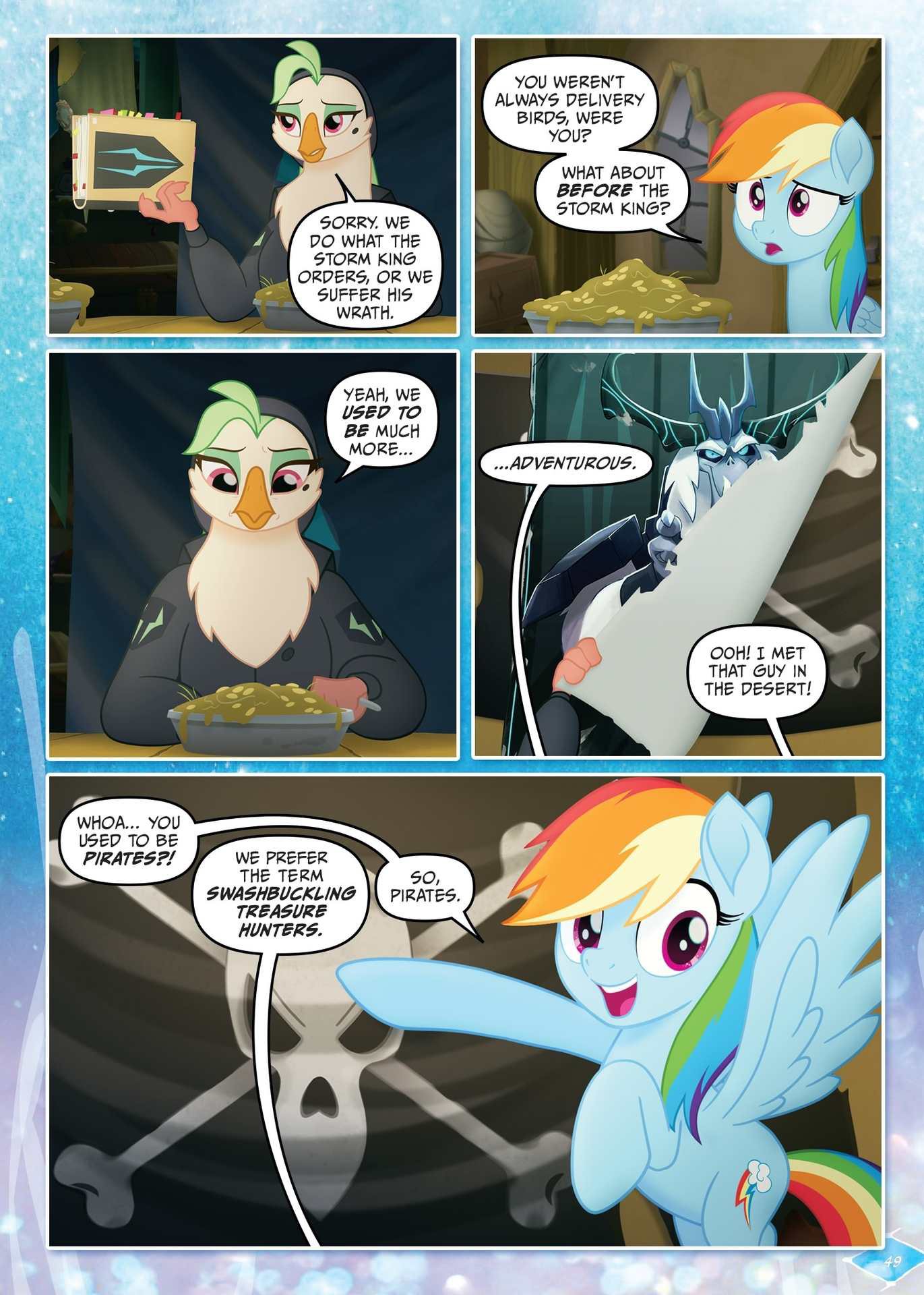 Read online My Little Pony: The Movie Adaptation comic -  Issue # TPB - 50