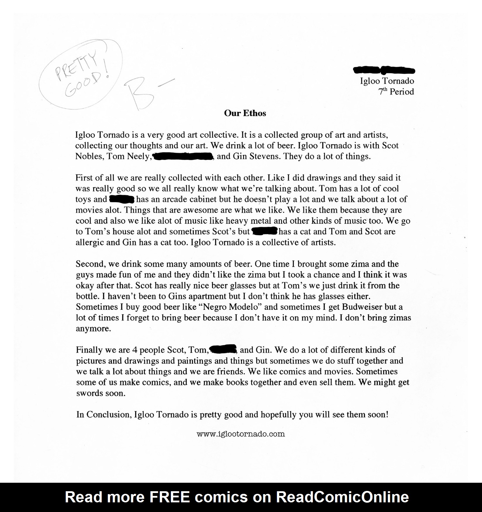 Read online Henry & Glenn Forever comic -  Issue # Full - 58