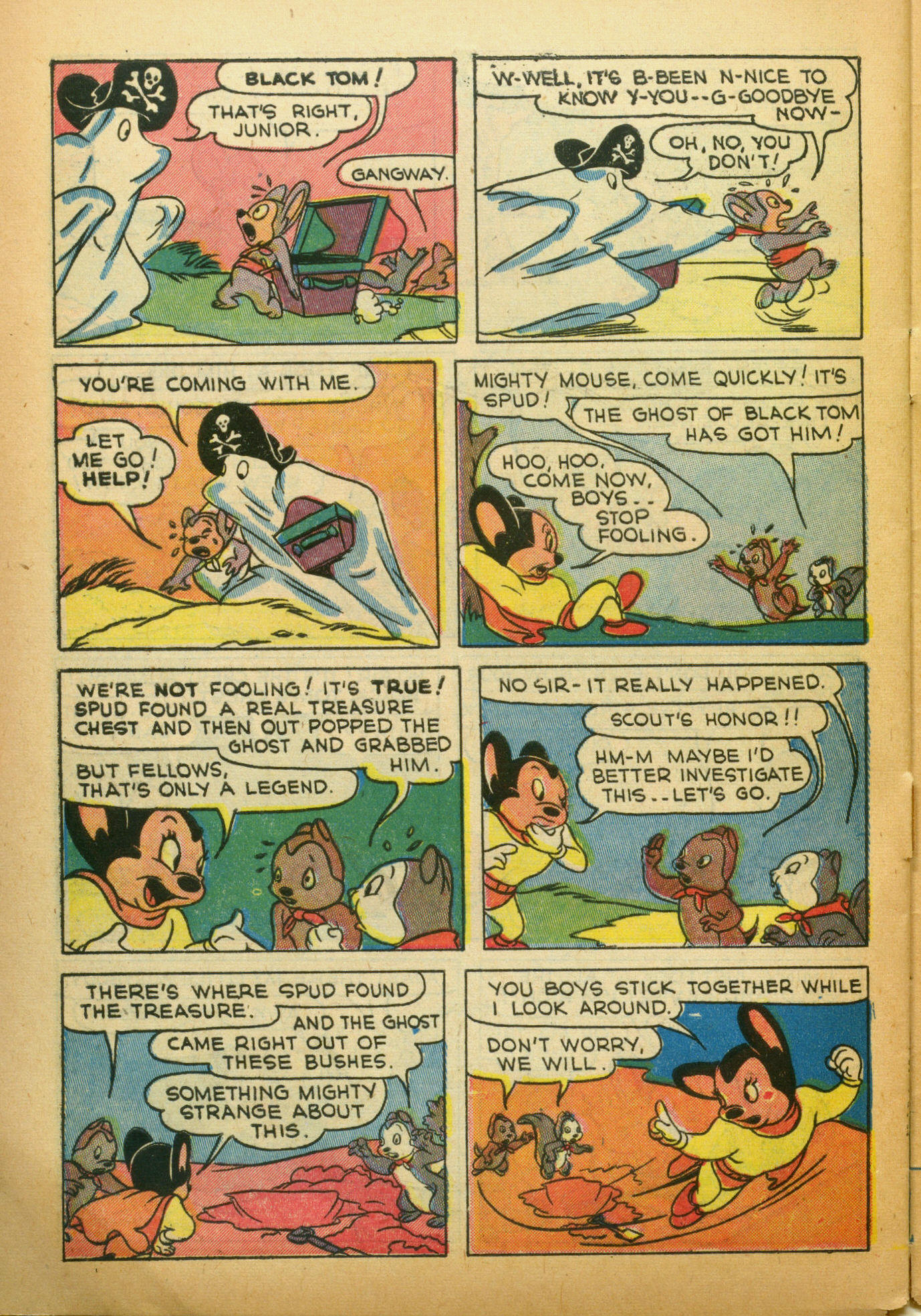 Read online Paul Terry's Mighty Mouse Comics comic -  Issue #39 - 60