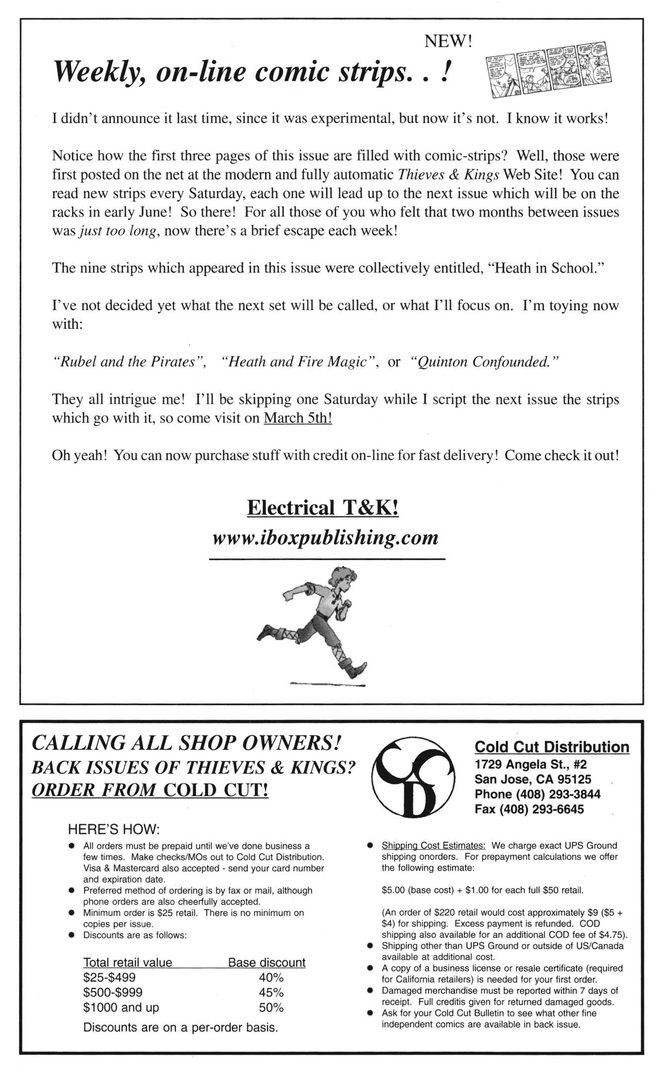 Read online Thieves & Kings comic -  Issue #26 - 27