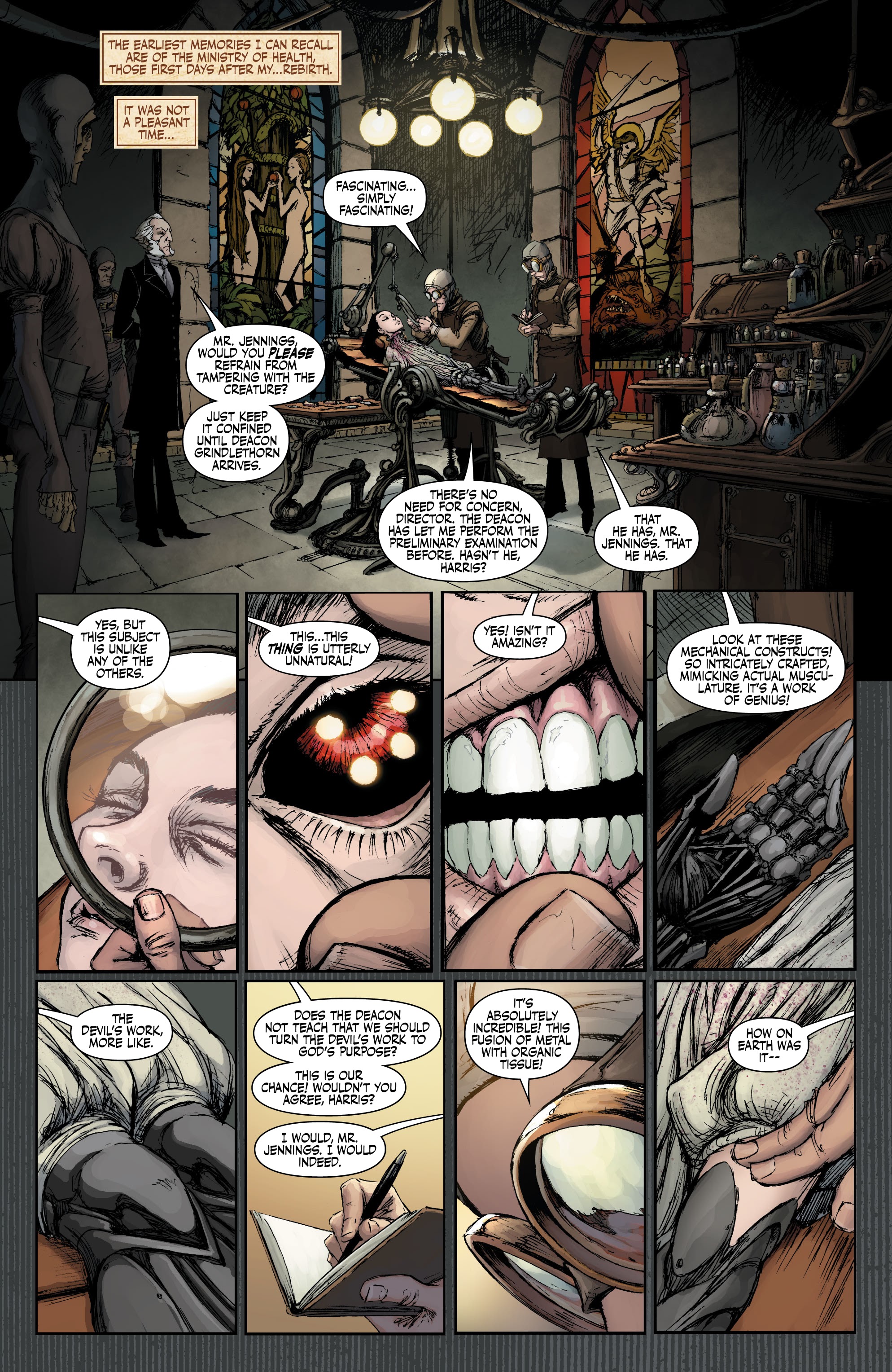 Read online Lady Mechanika: The Monster of The Ministry of Hell comic -  Issue #1 - 13