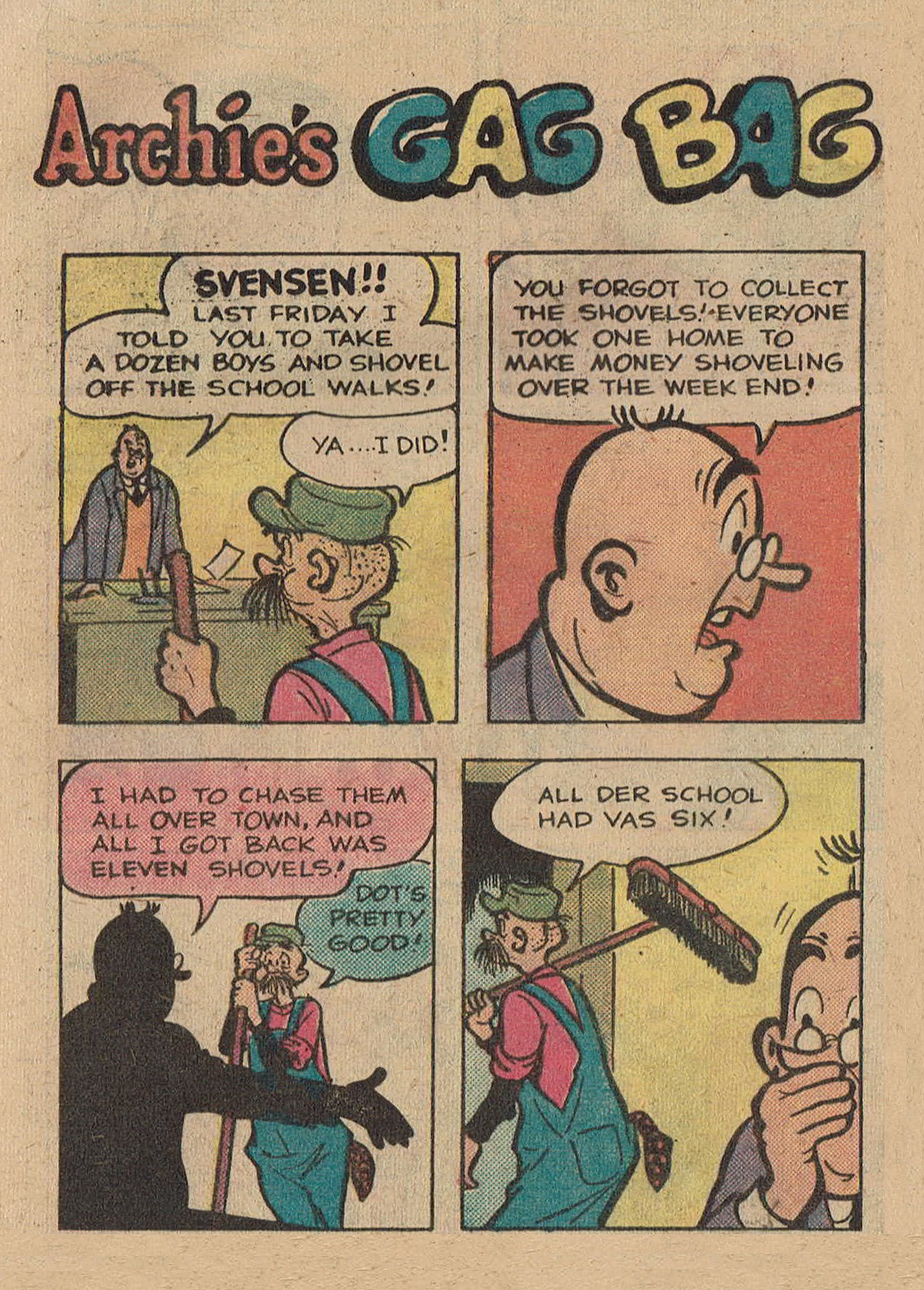 Read online Archie Digest Magazine comic -  Issue #22 - 108