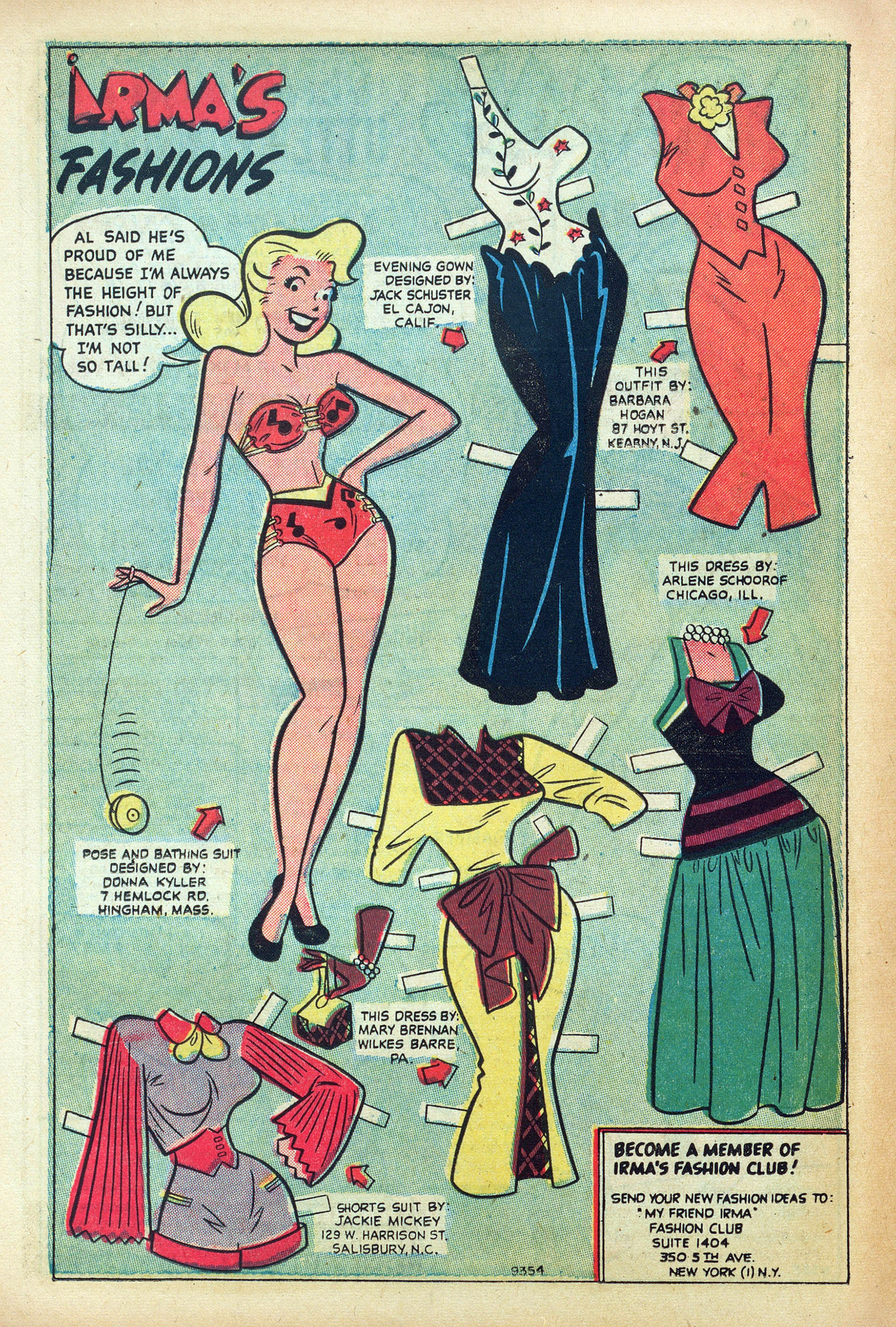Read online My Friend Irma comic -  Issue #14 - 22