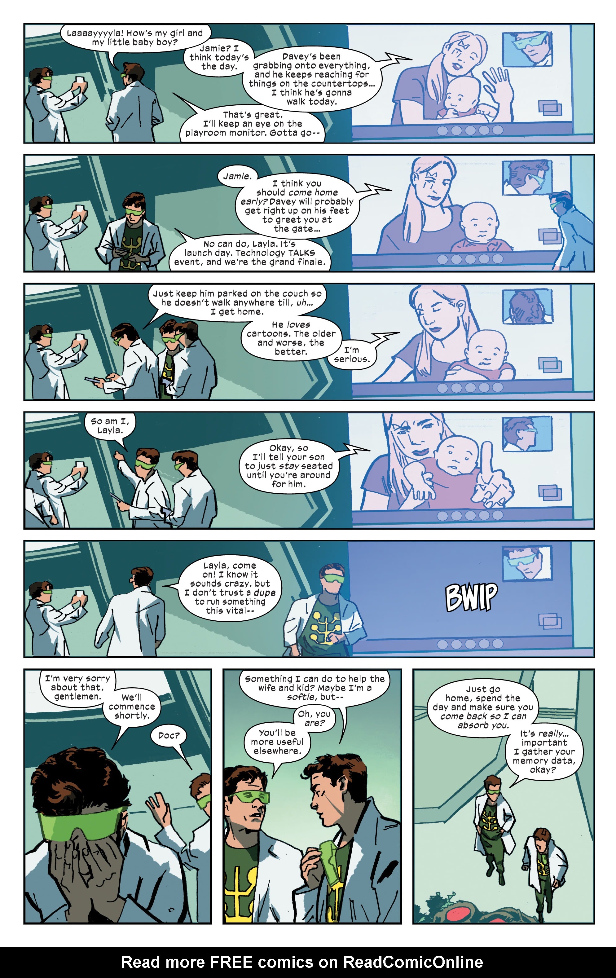 Read online X-Corp comic -  Issue #3 - 11