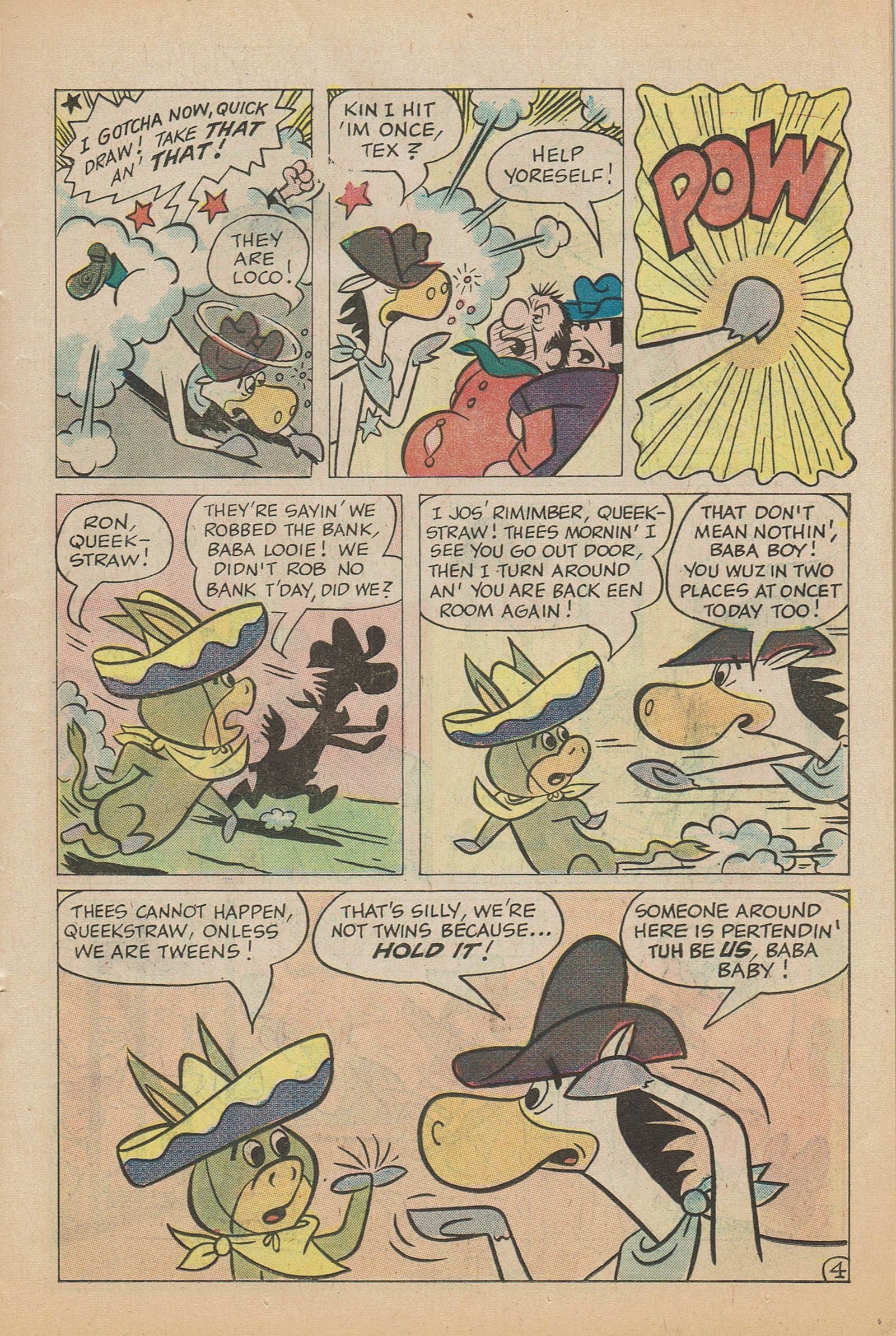 Read online Quick Draw McGraw comic -  Issue #4 - 9