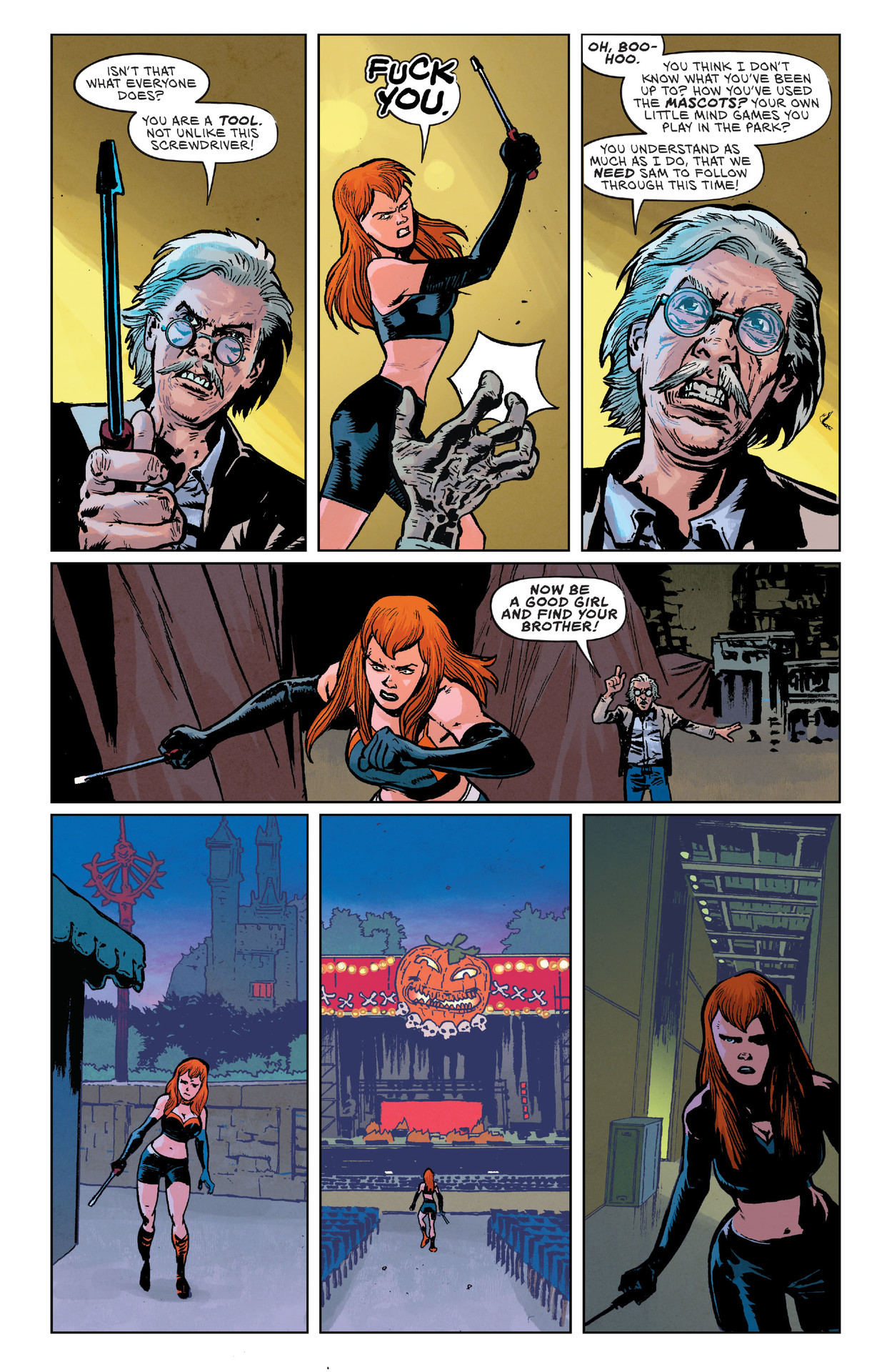 Read online Dark Ride comic -  Issue #9 - 8