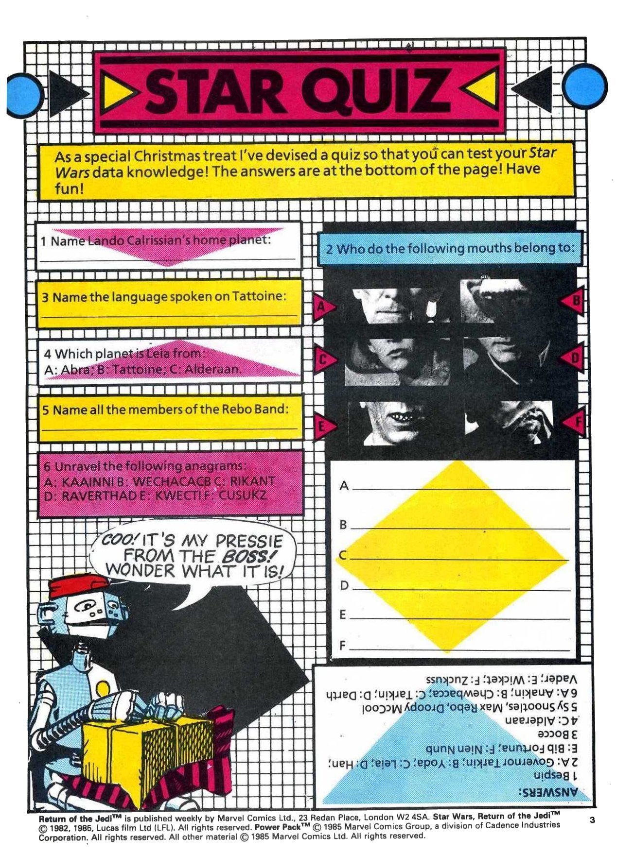 Read online Return of the Jedi comic -  Issue #132 - 3