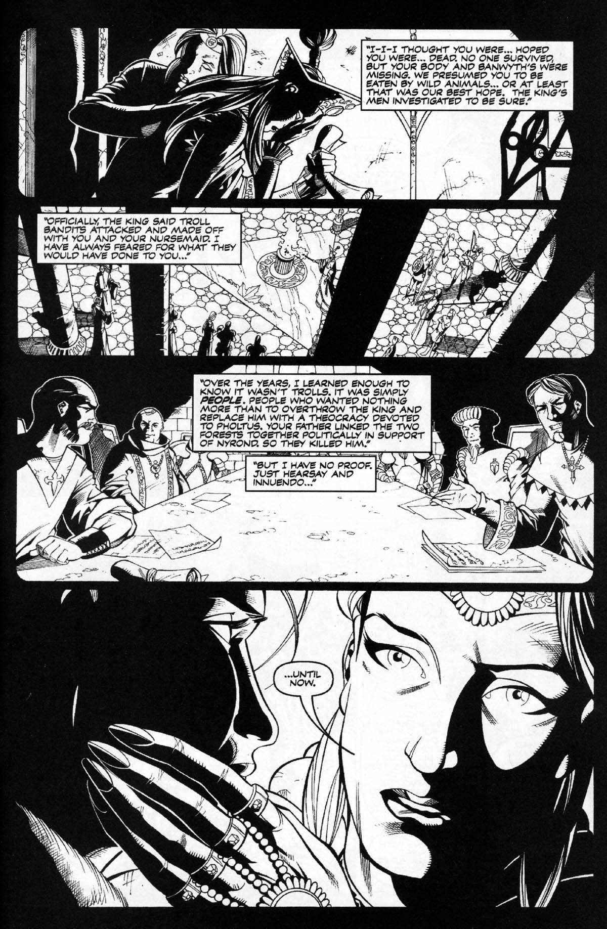 Read online Dungeons & Dragons: Black & White comic -  Issue #3 - 18