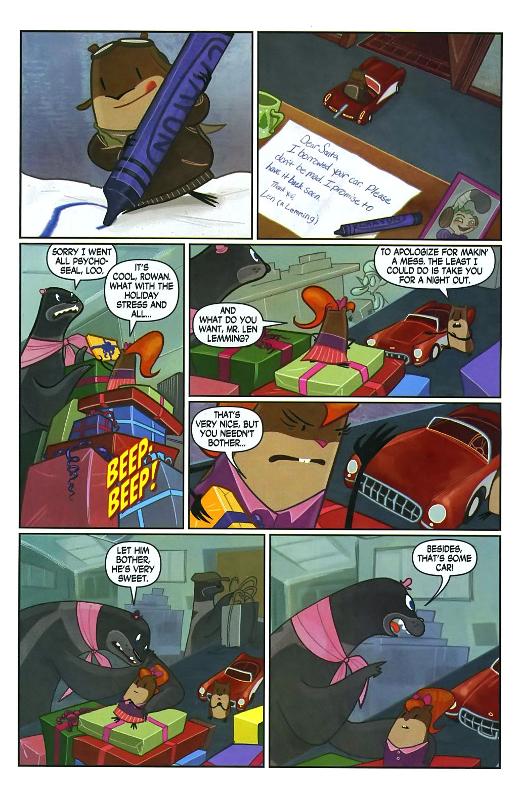 Read online Jingle Belle: The Fight Before Christmas comic -  Issue # Full - 15