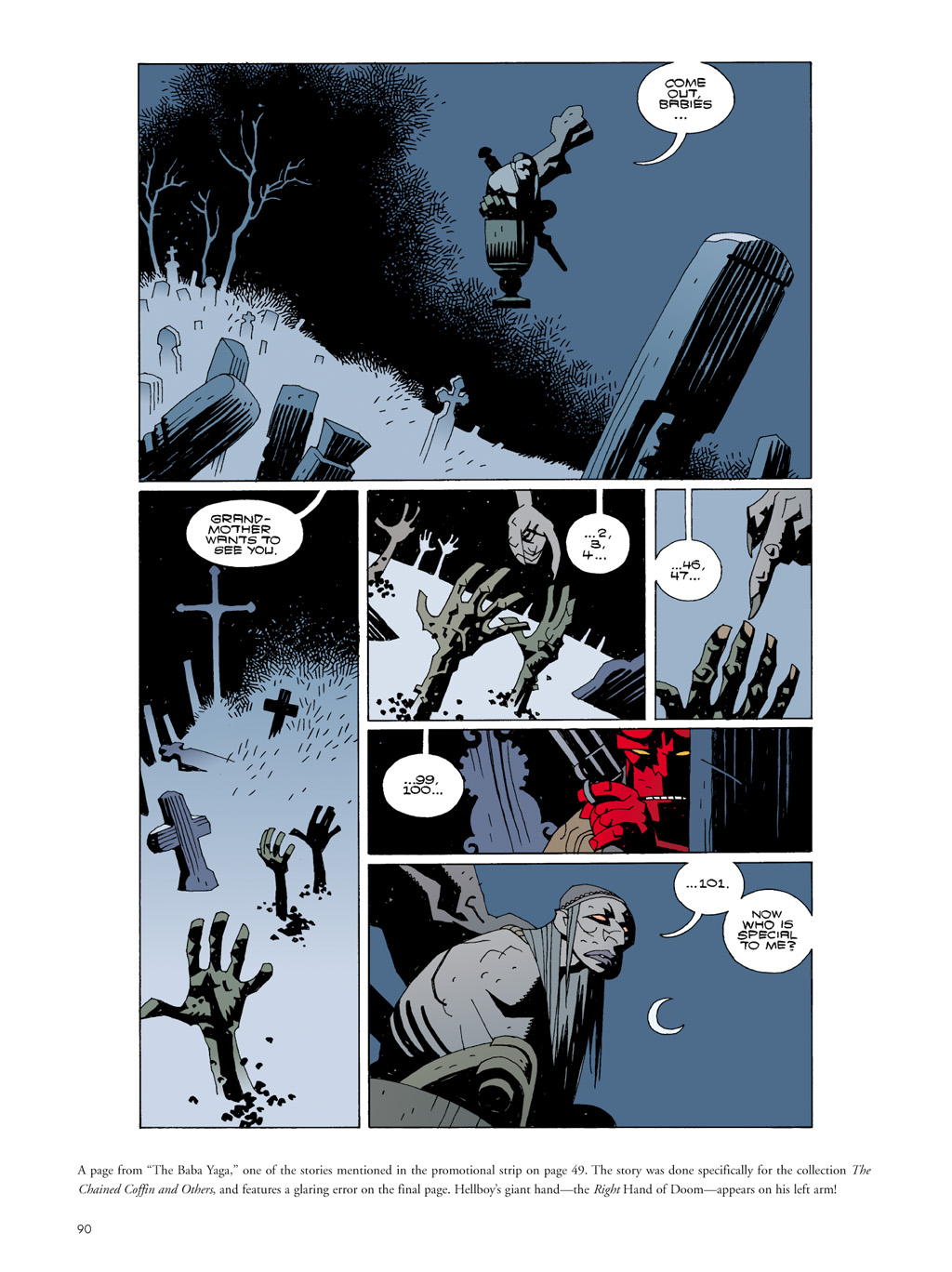 Read online The Art of Hellboy comic -  Issue # TPB - 91