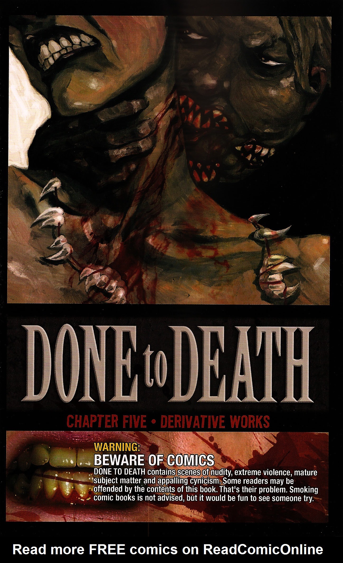 Read online Done to Death comic -  Issue # TPB - 111
