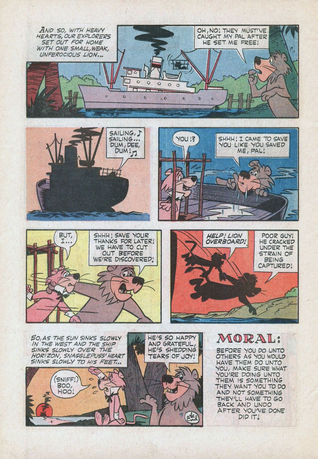 Read online Snagglepuss comic -  Issue #4 - 14