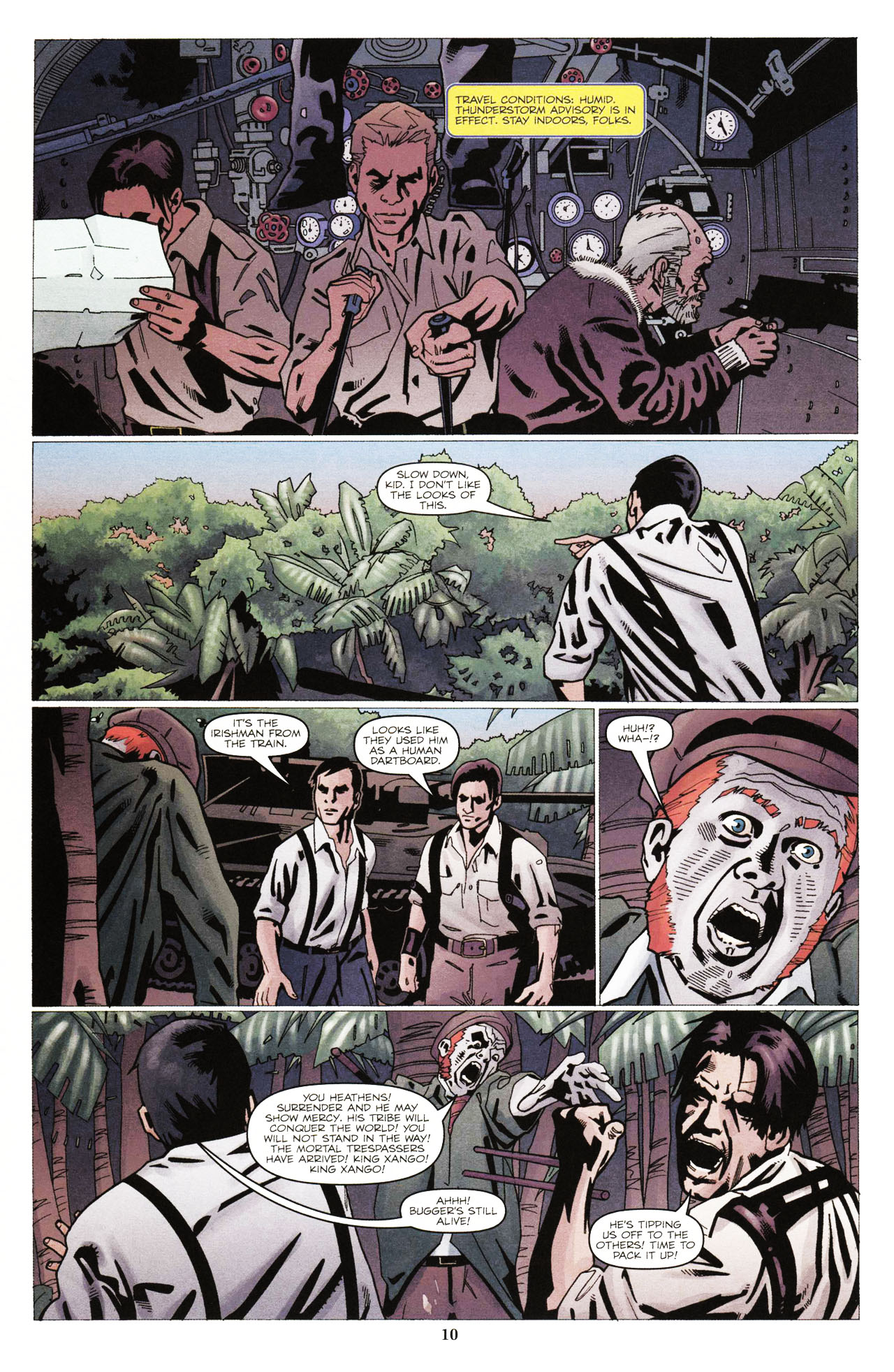 Read online The Mummy: The Rise and Fall of Xango's Ax comic -  Issue #4 - 11