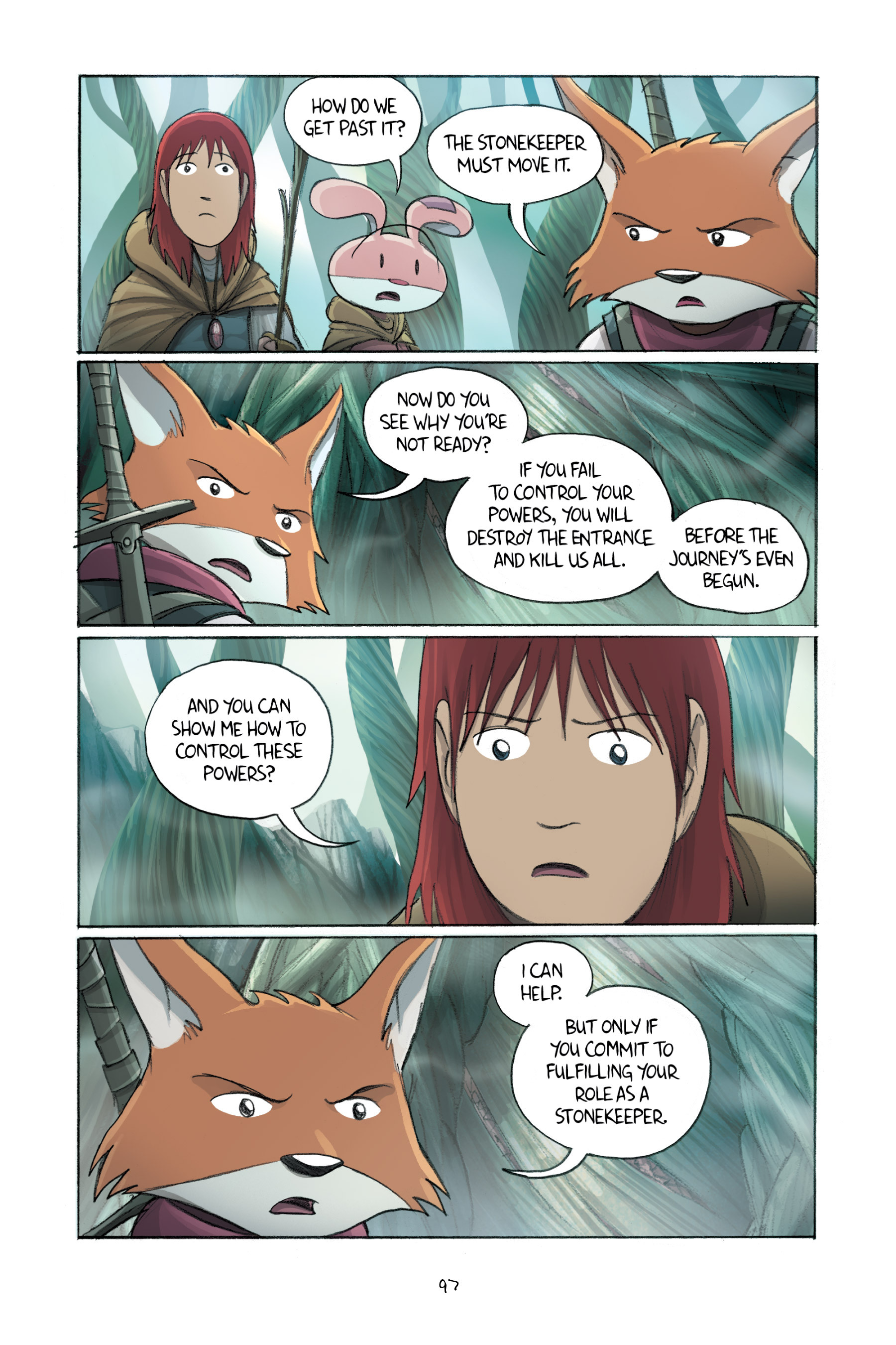 Read online Amulet comic -  Issue #2 - 97