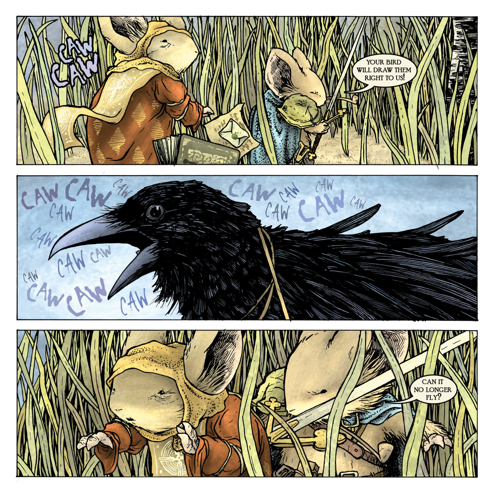 Read online Mouse Guard: The Black Axe comic -  Issue #1 - 13