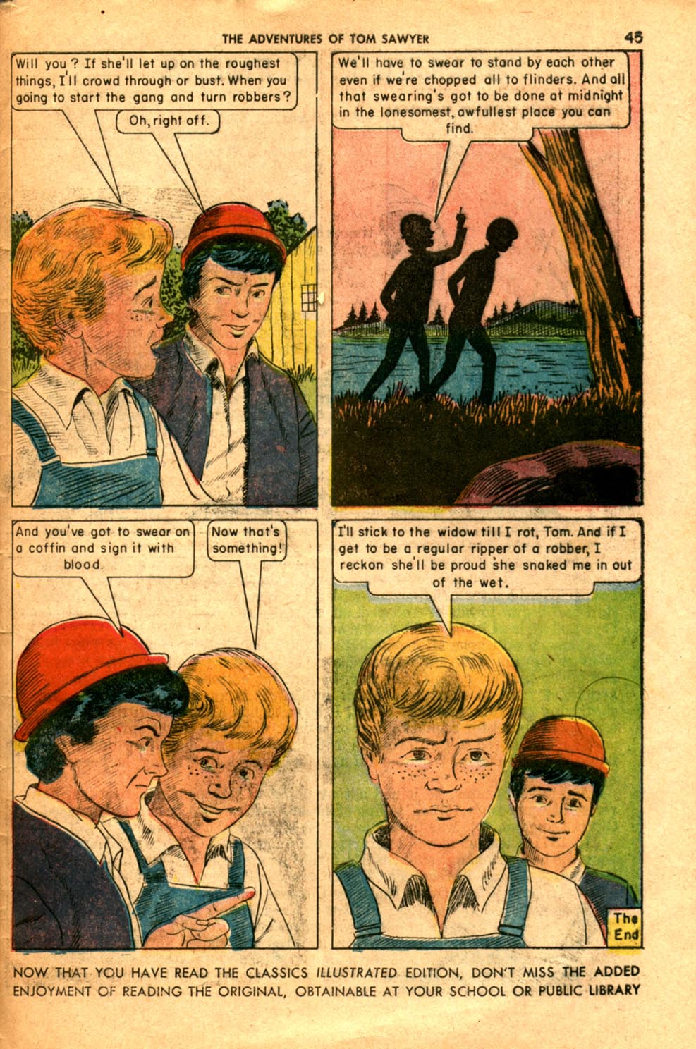 Read online Classics Illustrated comic -  Issue #50 - 47