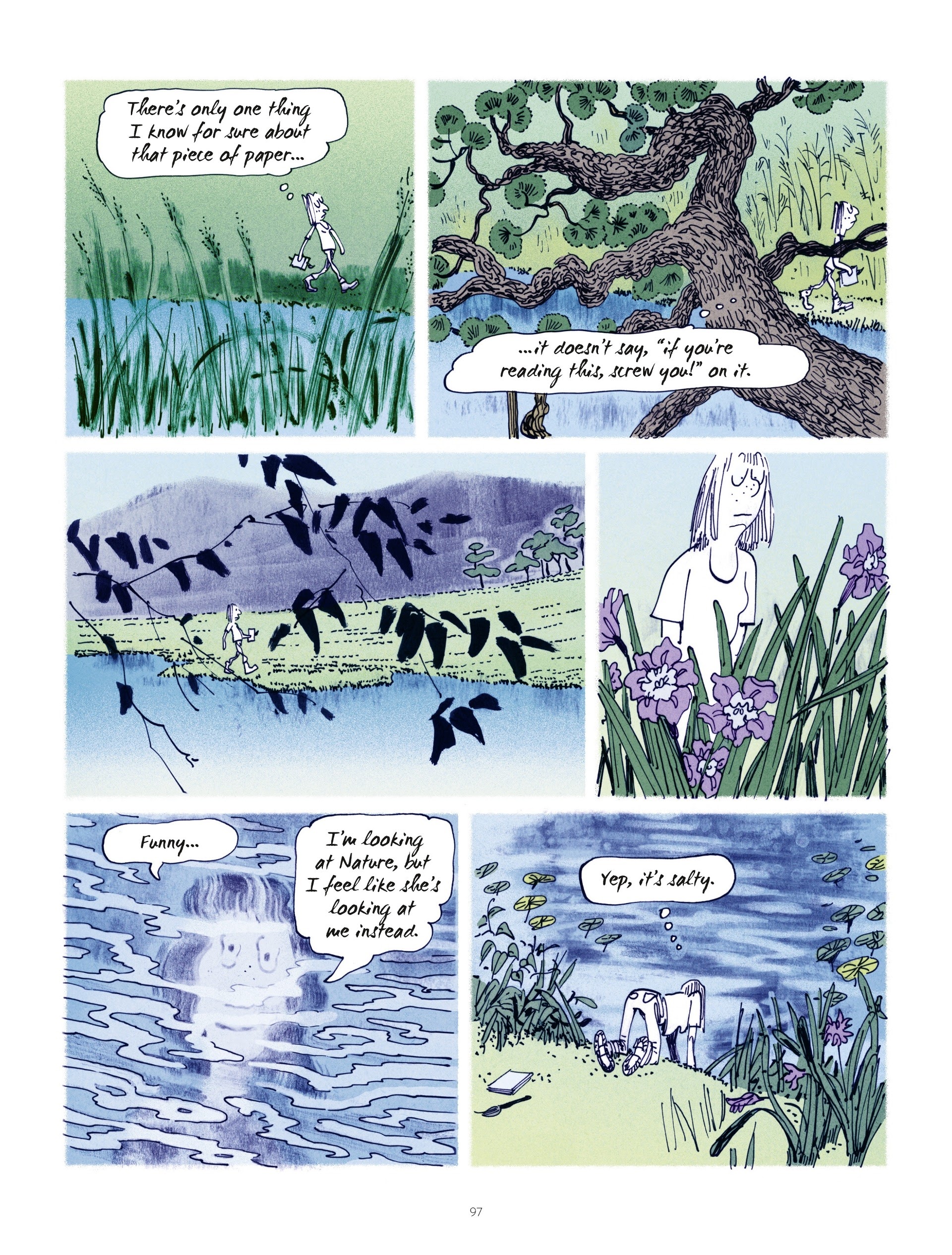 Read online The Young Woman and the Sea comic -  Issue # TPB - 97