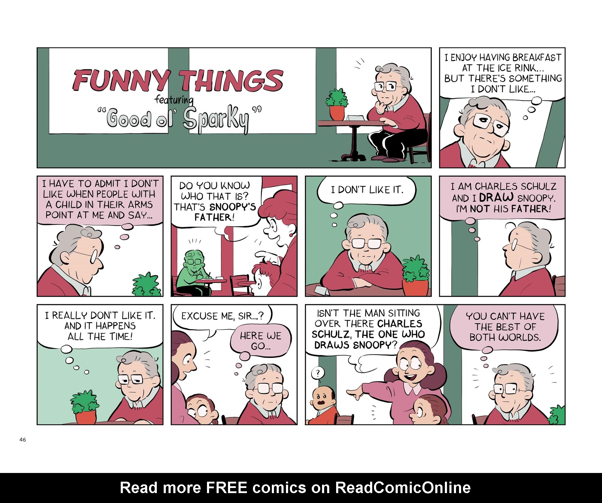Read online Funny Things: A Comic Strip Biography of Charles M. Schulz comic -  Issue # TPB (Part 1) - 49