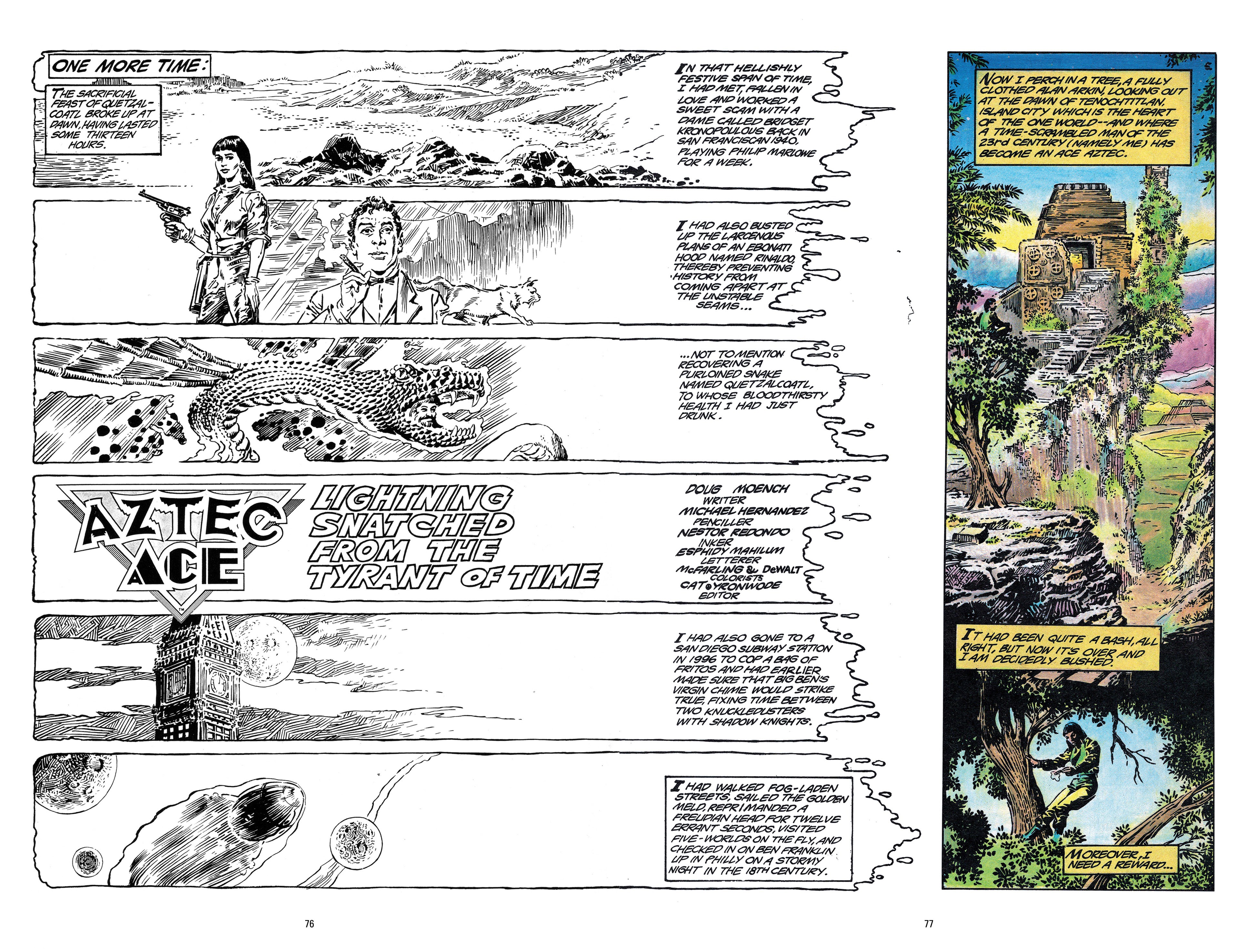 Read online Aztec Ace comic -  Issue # _The Complete Collection (Part 1) - 73