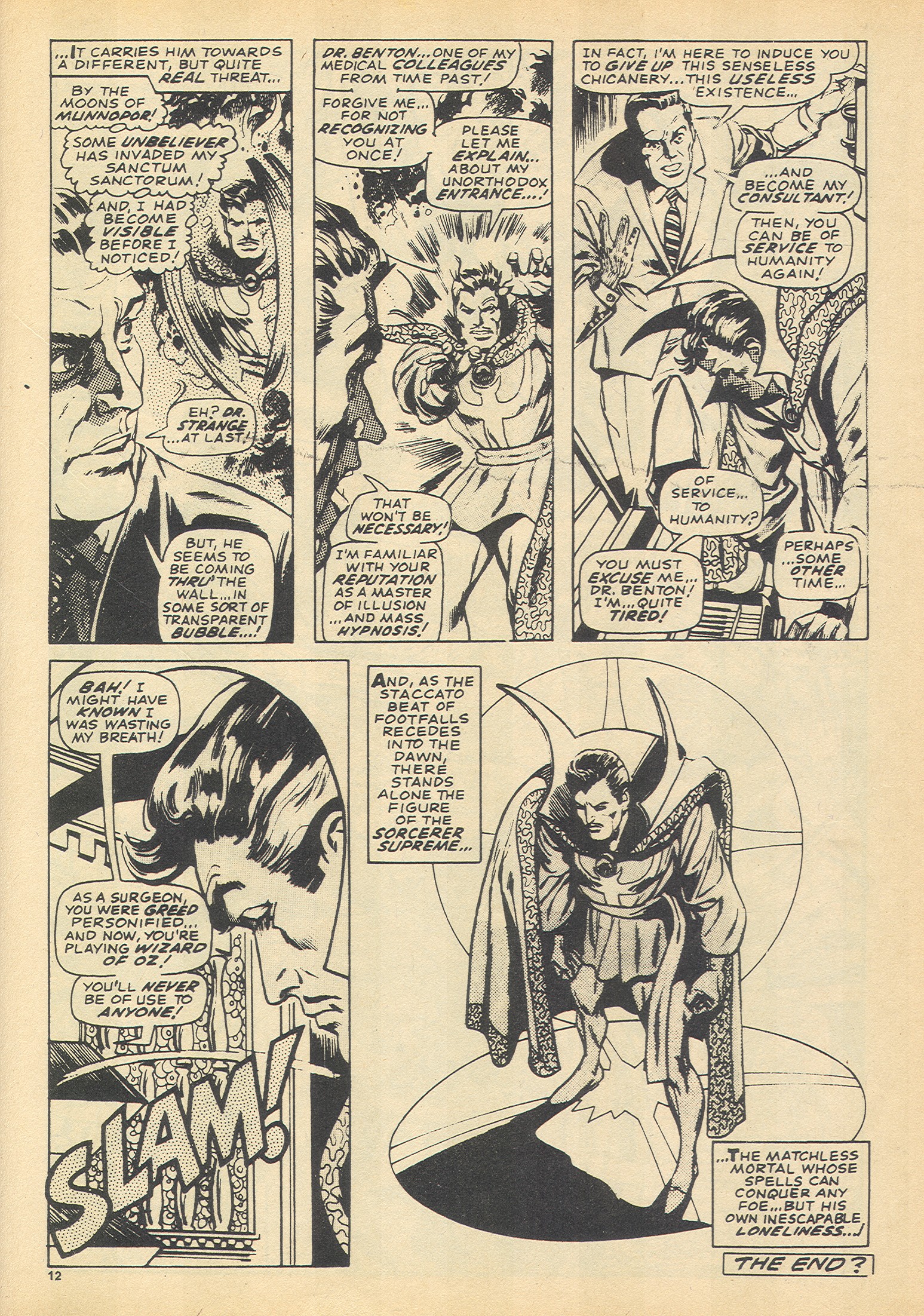 Read online The Avengers (1973) comic -  Issue #66 - 12