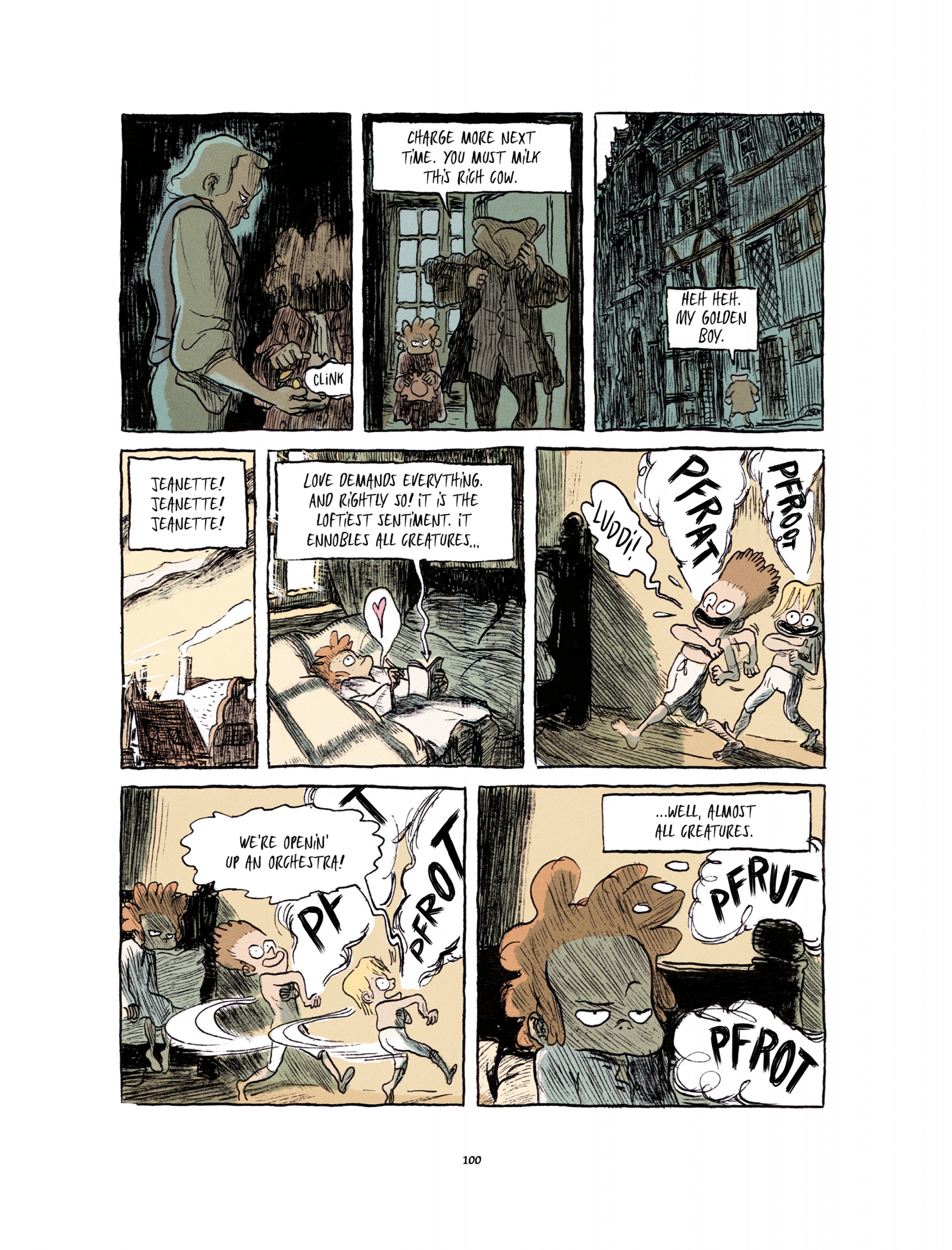 Read online Golden Boy: Beethoven's Youth comic -  Issue # TPB (Part 1) - 100