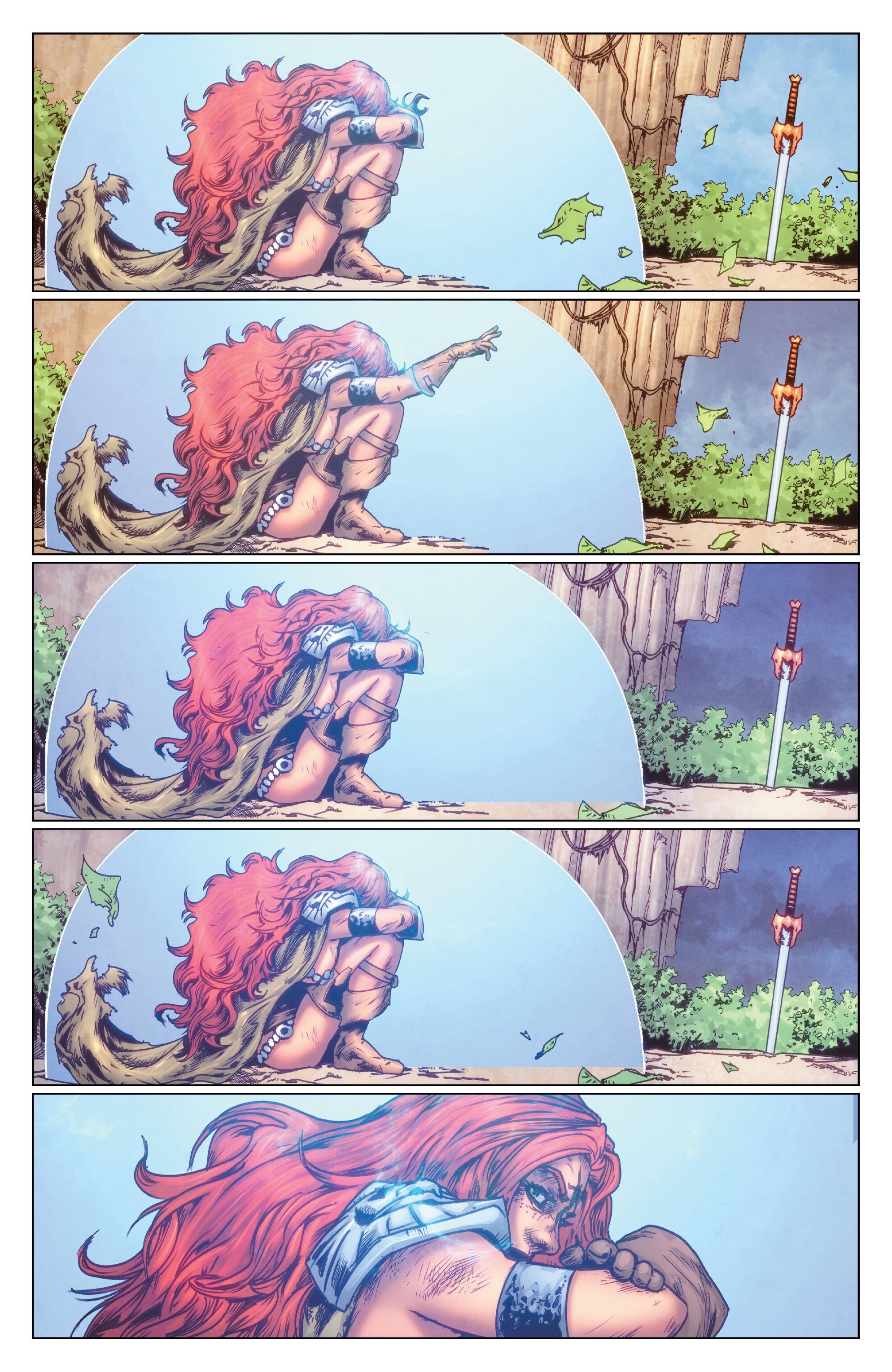 Read online Red Sonja: The Superpowers comic -  Issue # TPB (Part 1) - 38