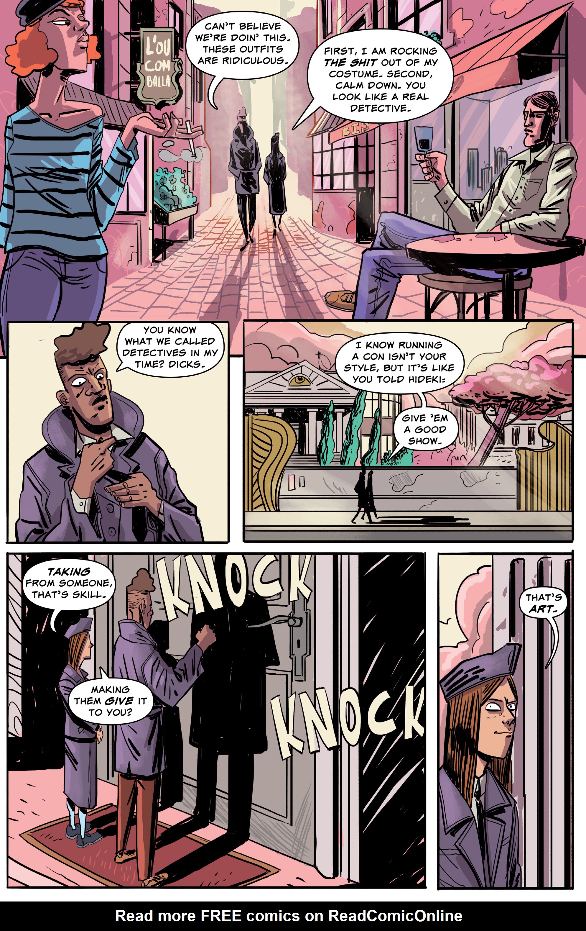 Read online Heavenly Blues comic -  Issue #4 - 18