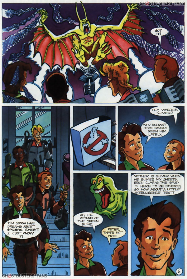 Read online Real Ghostbusters comic -  Issue #28 - 7