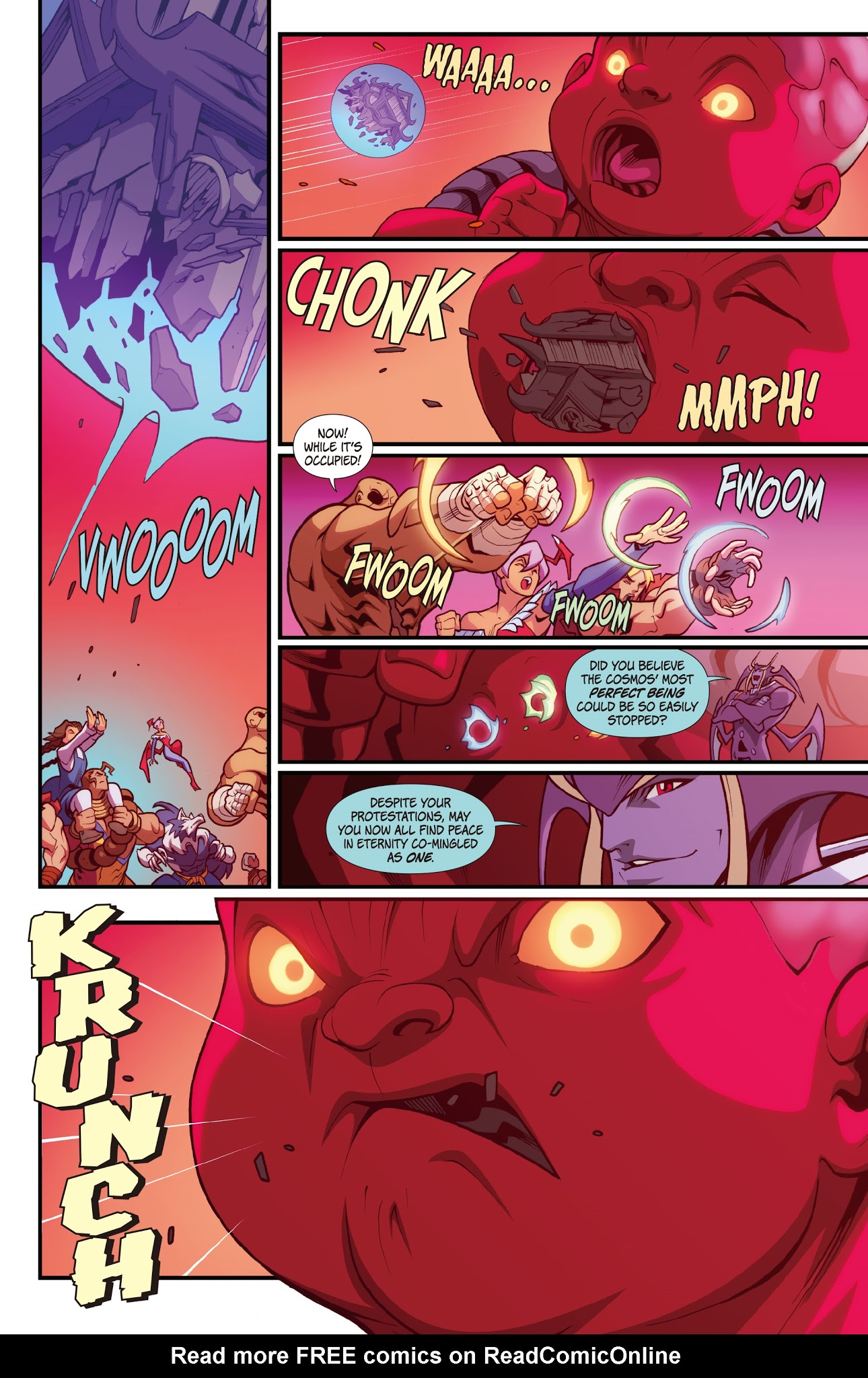 Read online Street Fighter VS Darkstalkers comic -  Issue #8 - 10