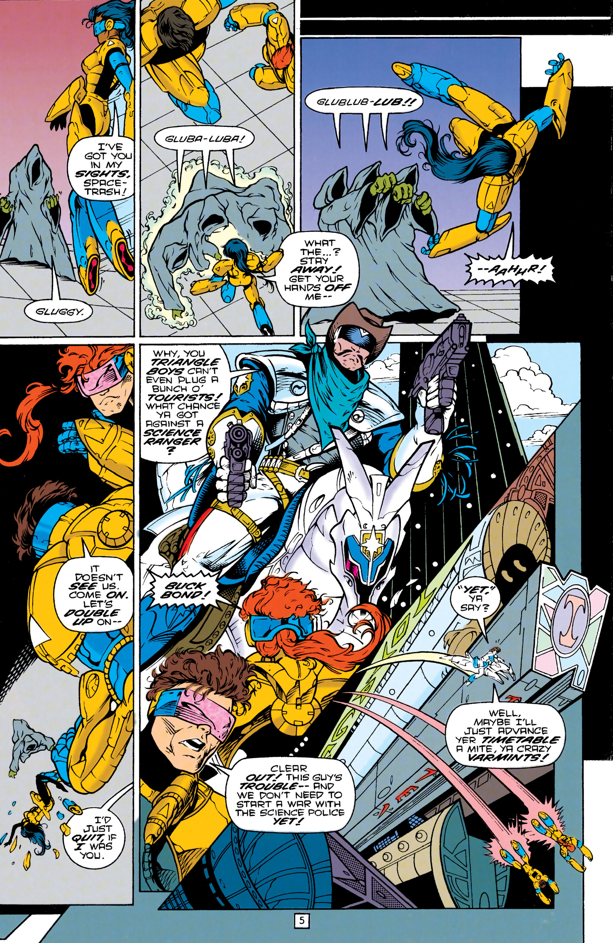 Read online Legionnaires comic -  Issue #28 - 5