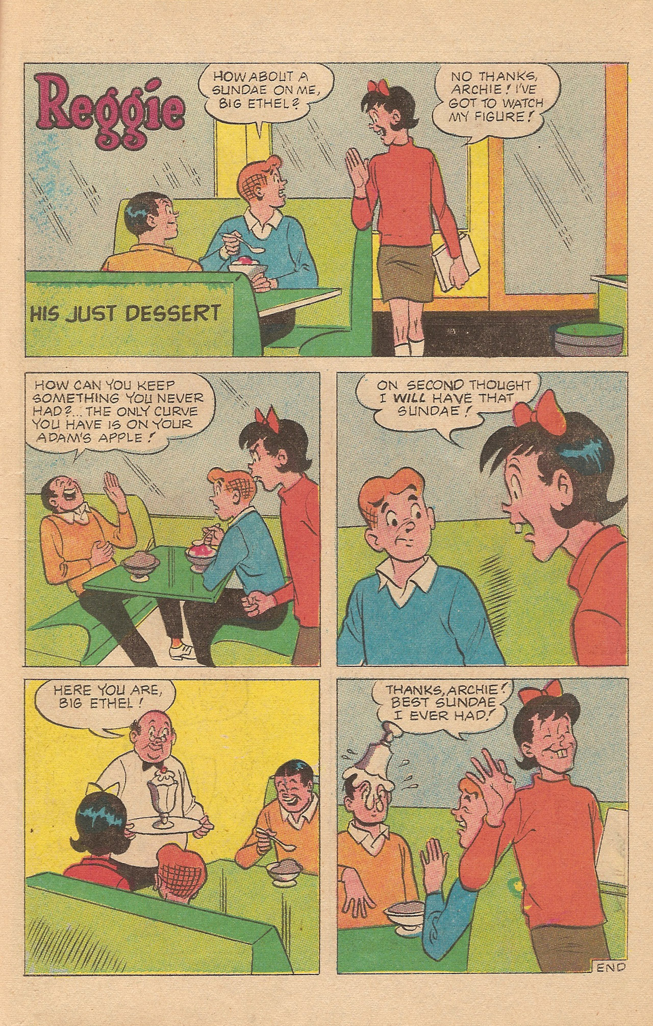 Read online Reggie's Wise Guy Jokes comic -  Issue #5 - 51