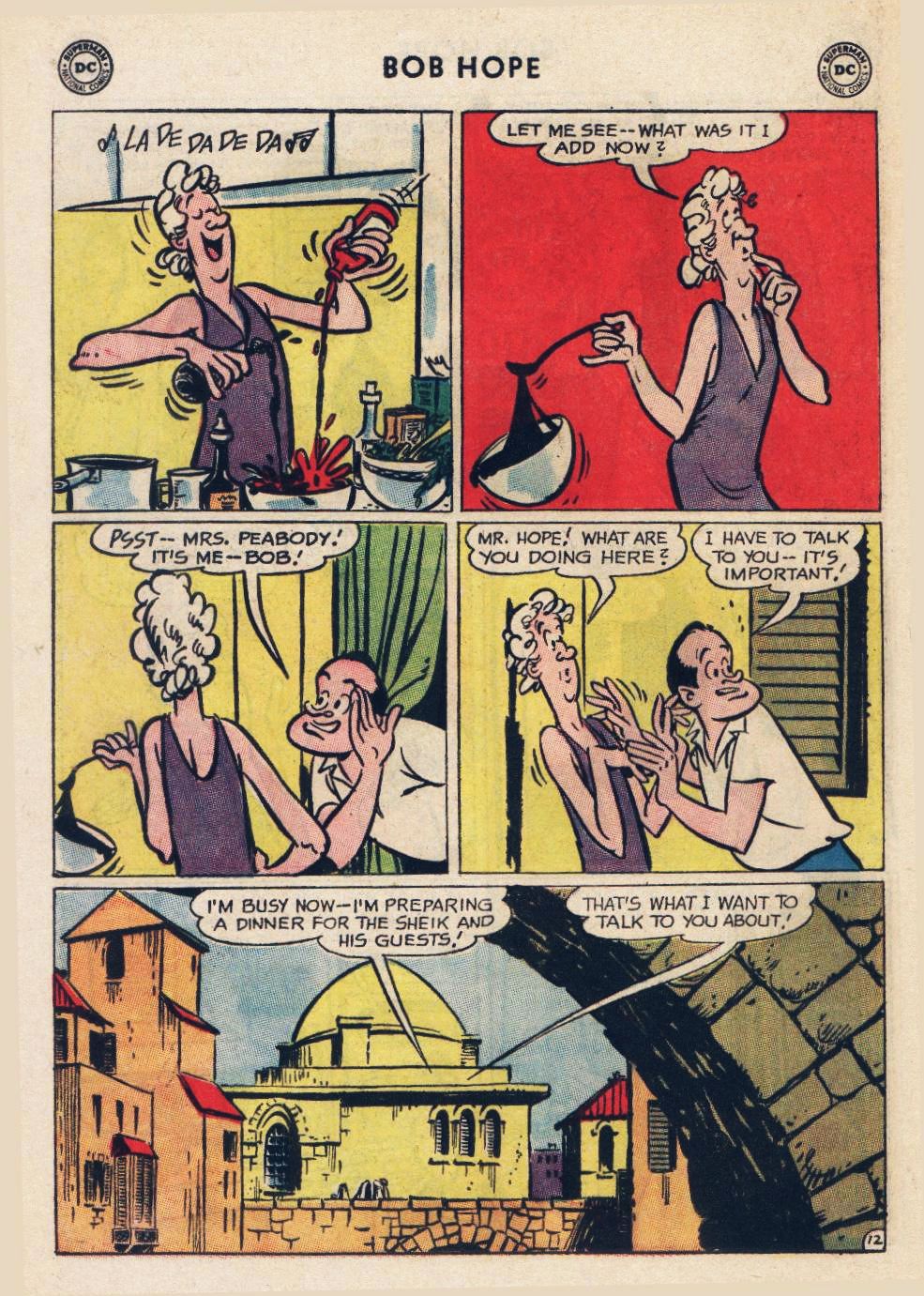 Read online The Adventures of Bob Hope comic -  Issue #85 - 16