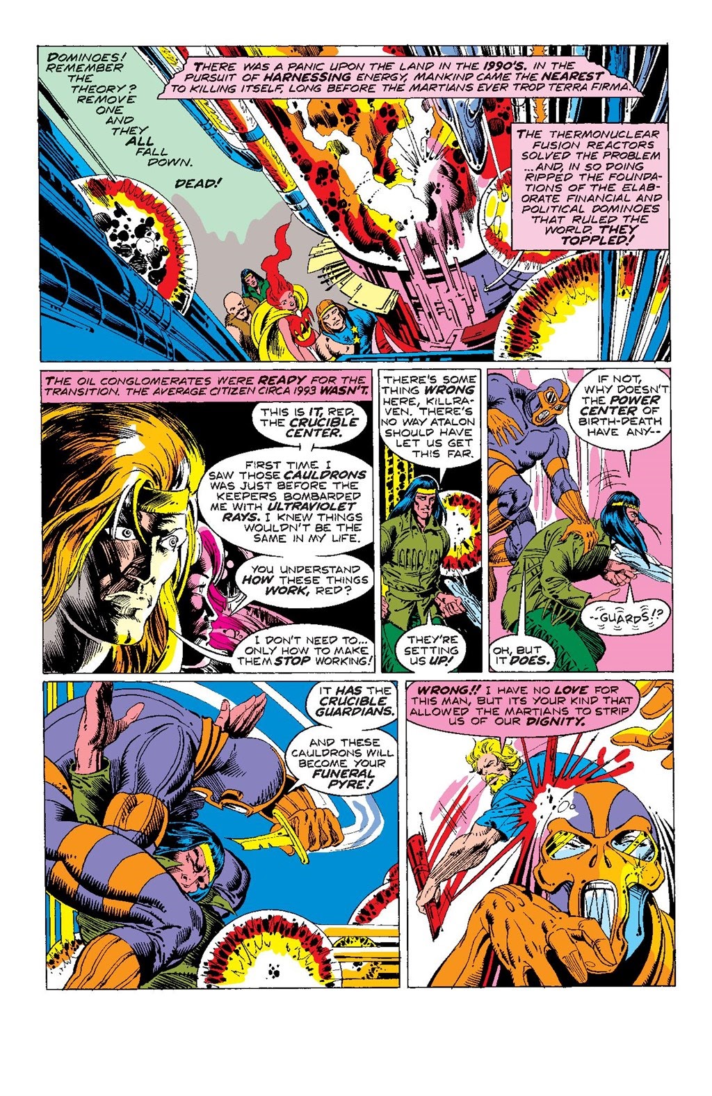 Read online Killraven Epic Collection: Warrior of the Worlds comic -  Issue # TPB (Part 3) - 13