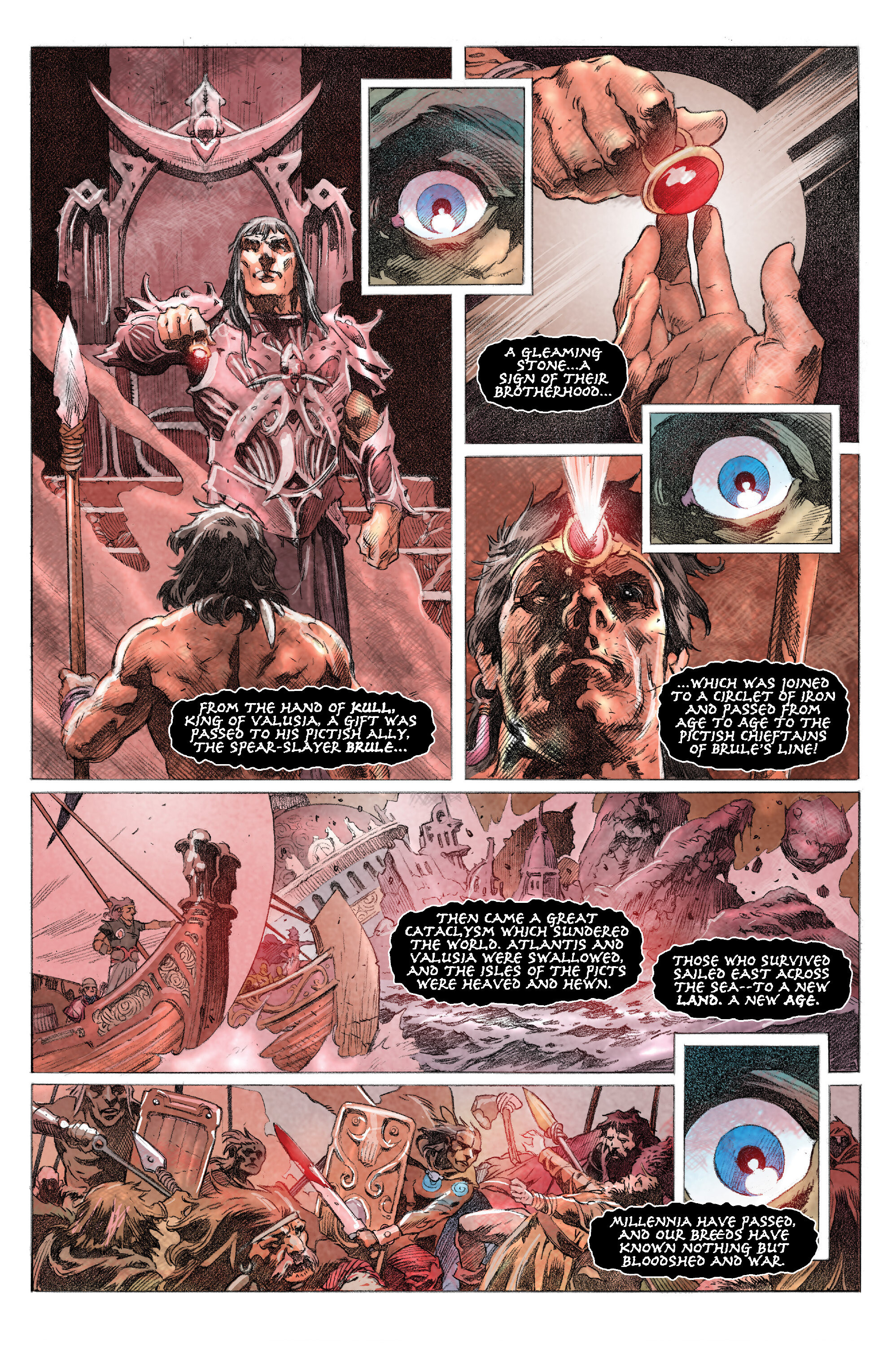 Read online King Conan Chronicles Epic Collection comic -  Issue # Wolves And Dragons (Part 3) - 100