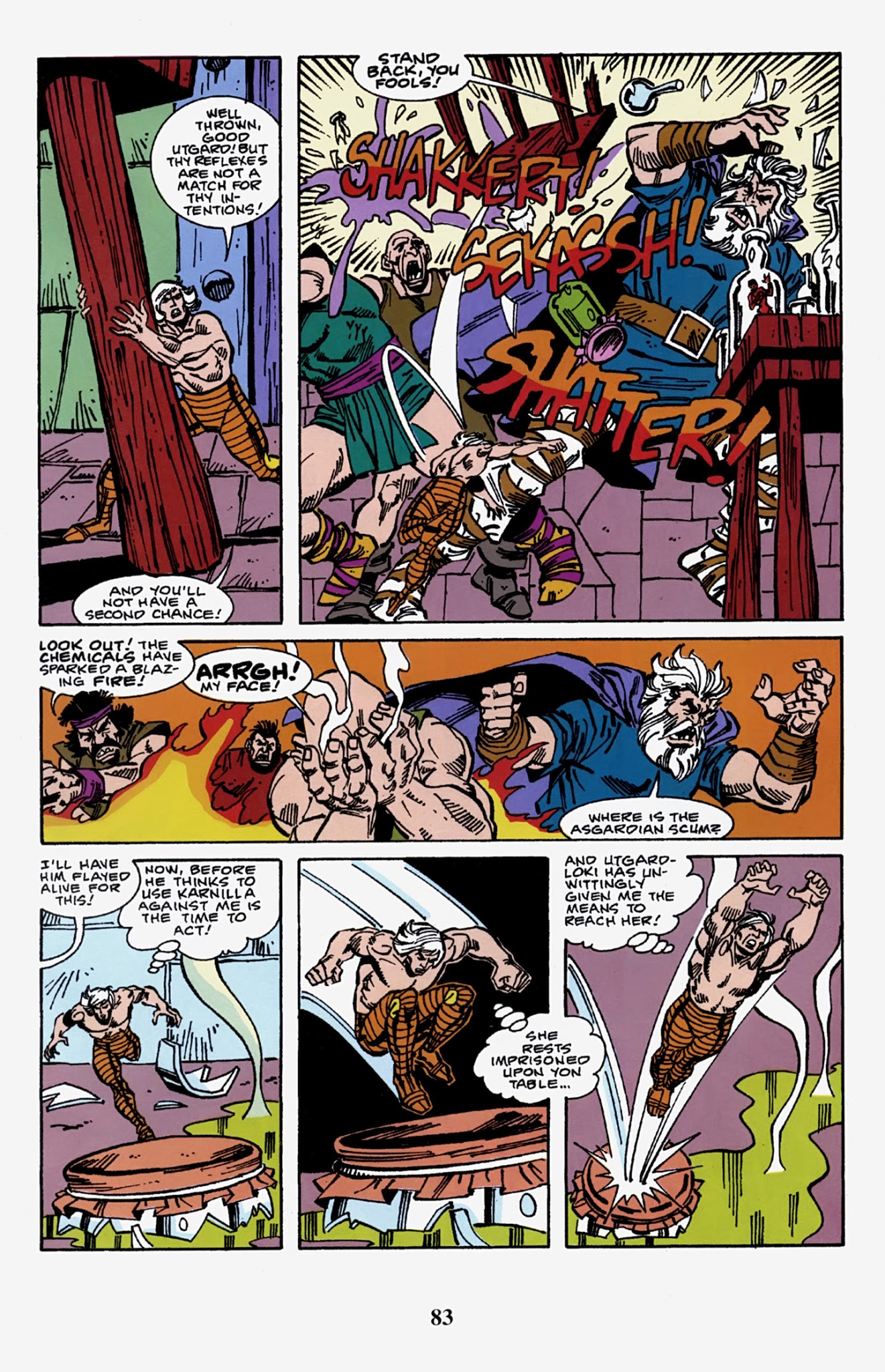 Read online Thor Visionaries: Walter Simonson comic -  Issue # TPB 4 - 85