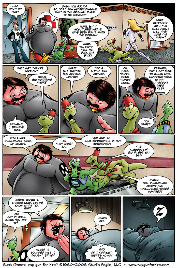 Read online Buck Godot - Zap Gun For Hire comic -  Issue #5 - 16