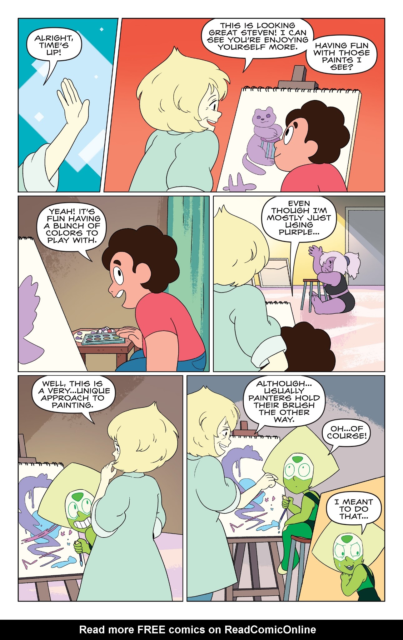 Read online Steven Universe Ongoing comic -  Issue #9 - 15