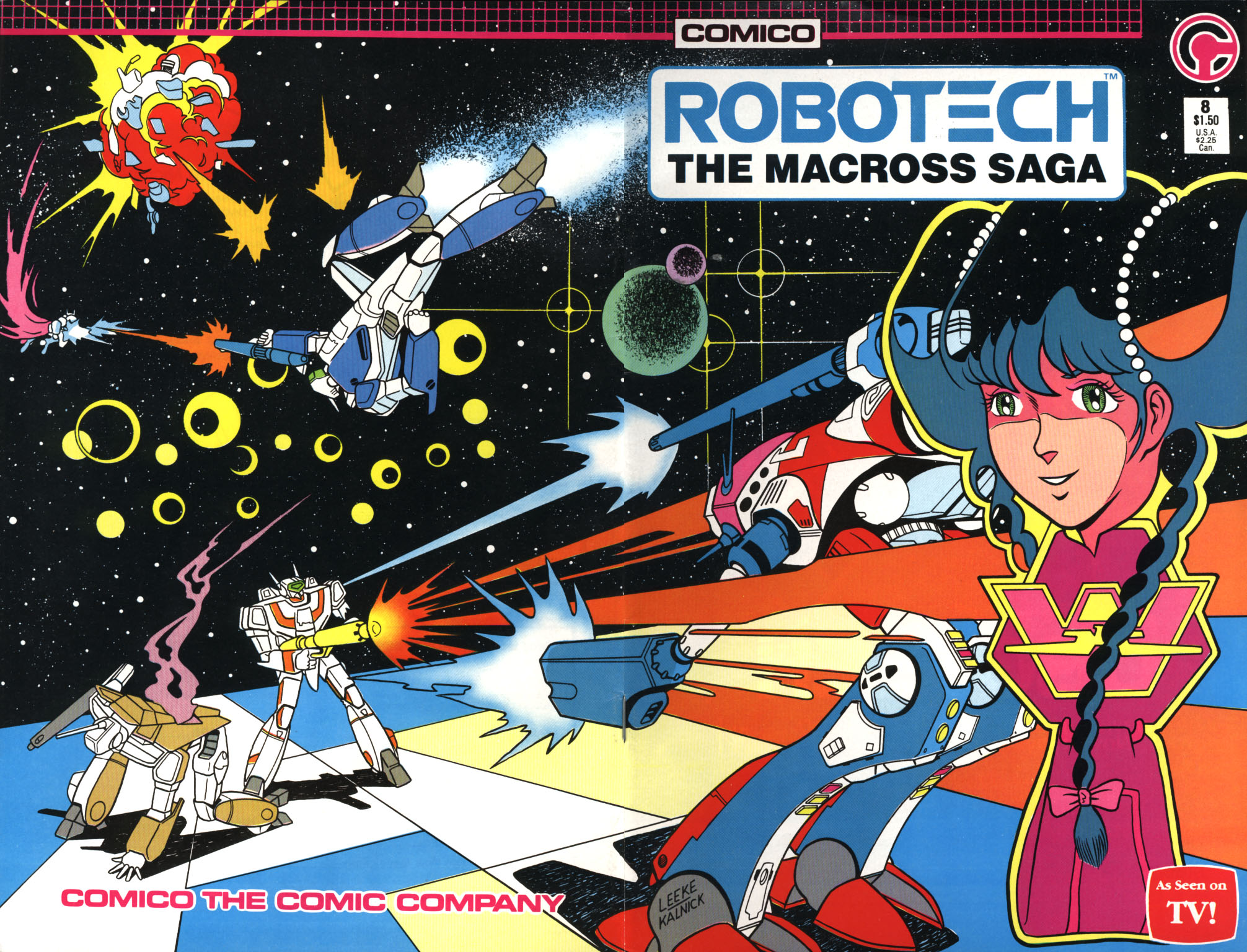 Read online Robotech The Macross Saga comic -  Issue #8 - 1