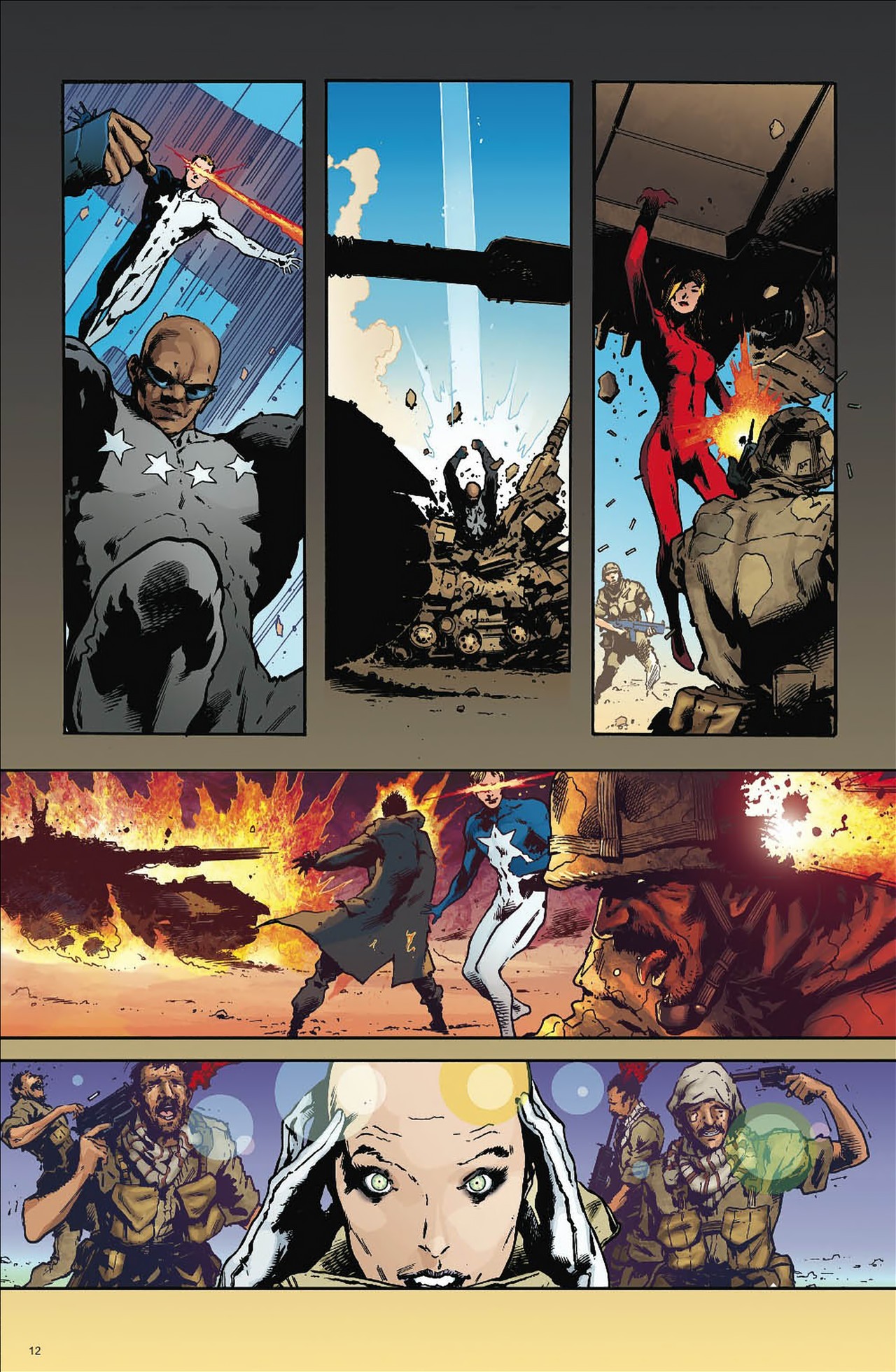 Read online CLA$$WAR comic -  Issue #1 - 8