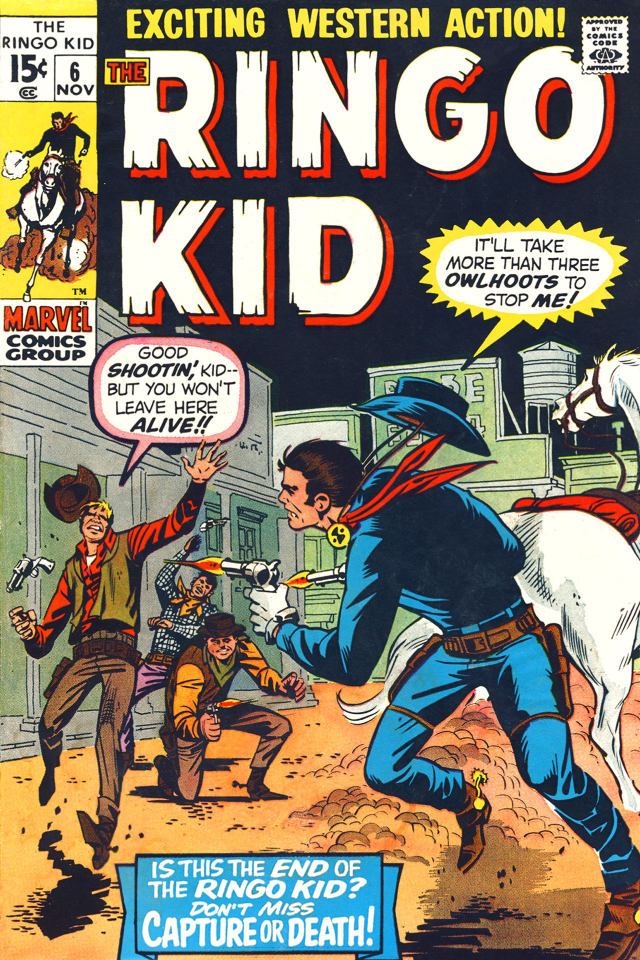 Read online Ringo Kid (1970) comic -  Issue #6 - 1