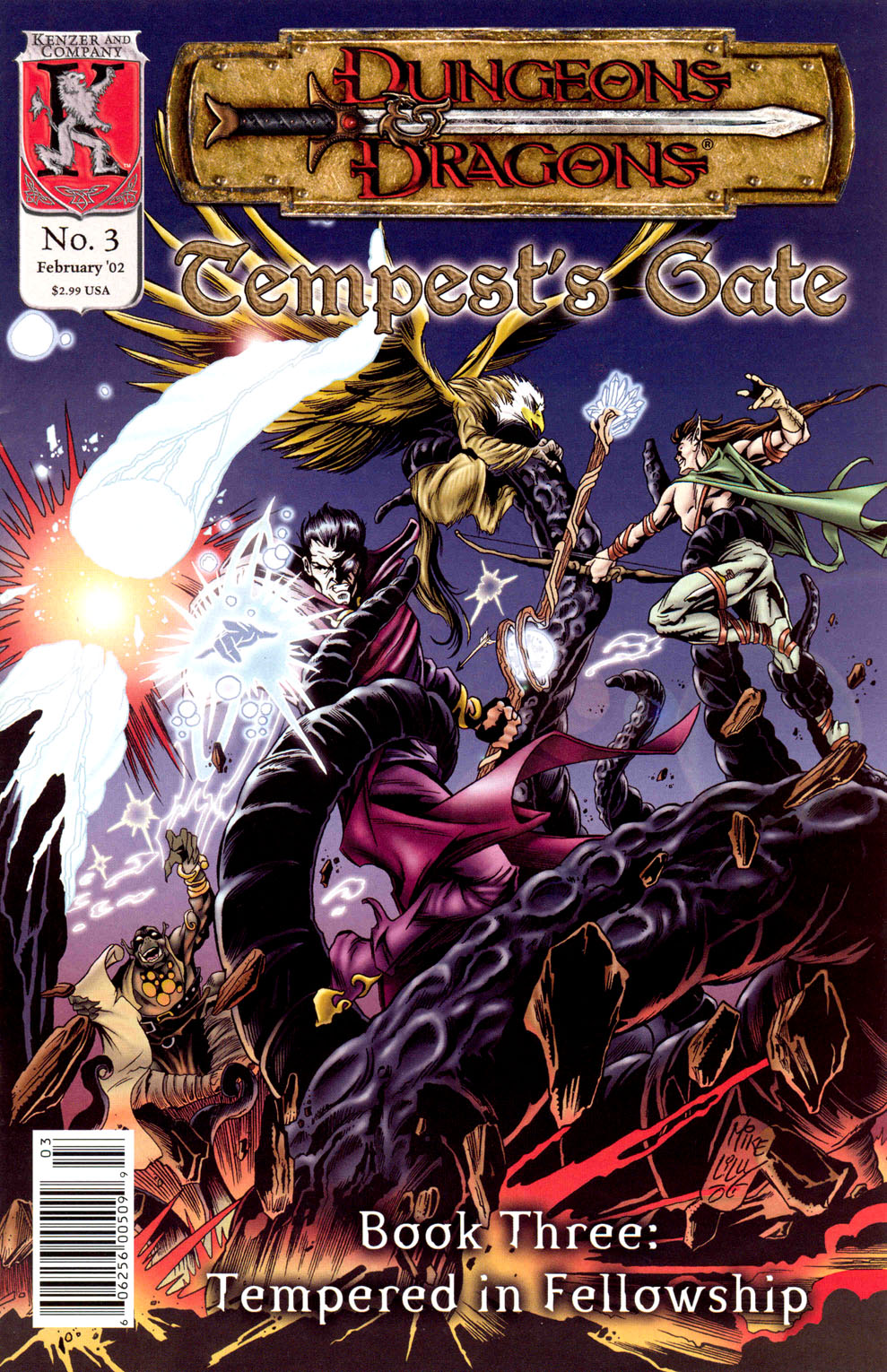 Read online Dungeons & Dragons: Tempests Gate comic -  Issue #3 - 1