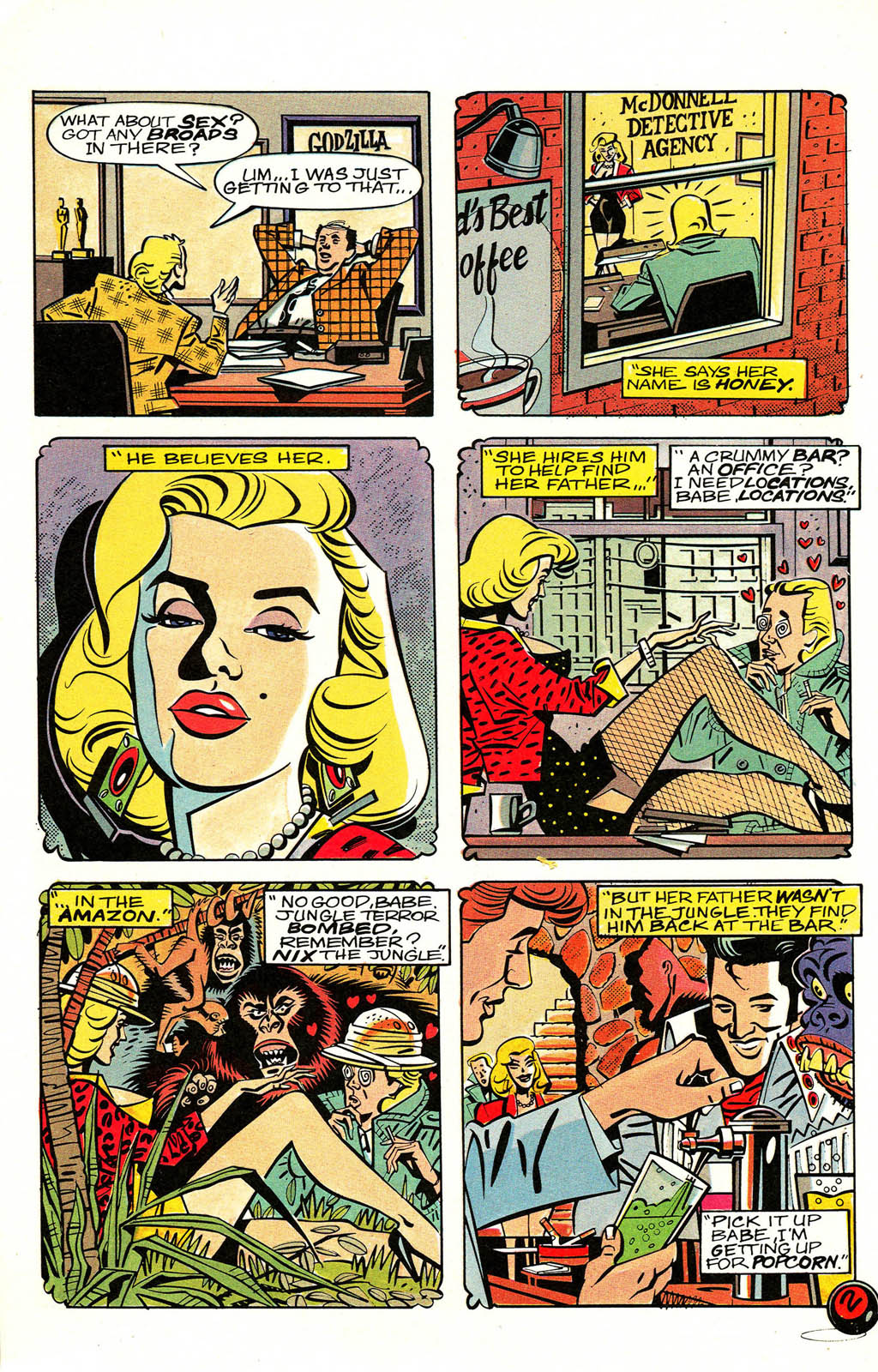 Read online Grimjack comic -  Issue #49 - 27