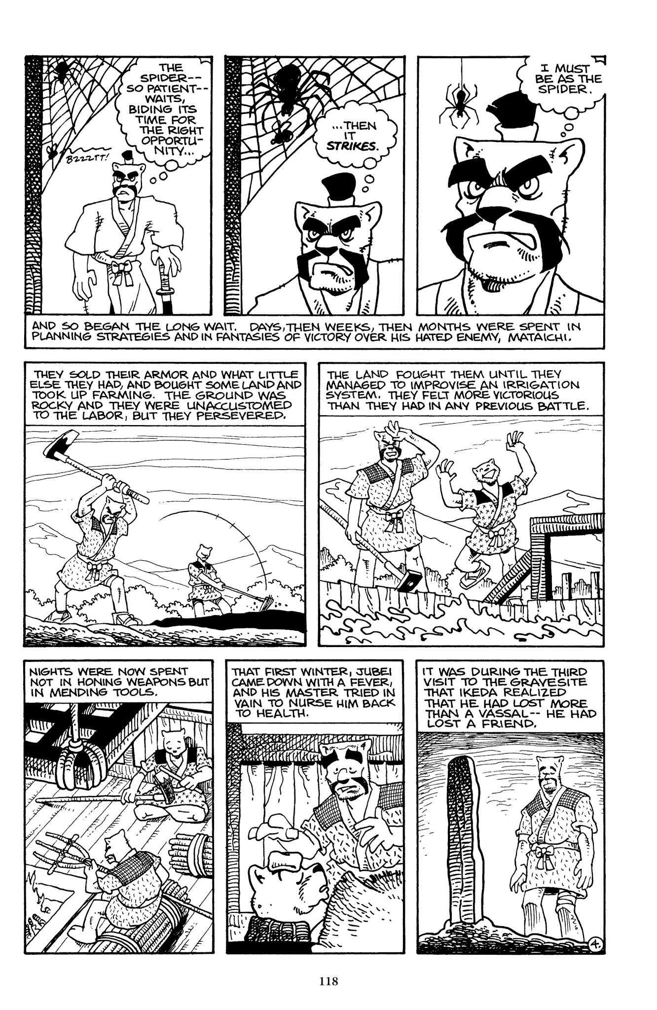 Read online The Usagi Yojimbo Saga comic -  Issue # TPB 2 - 118