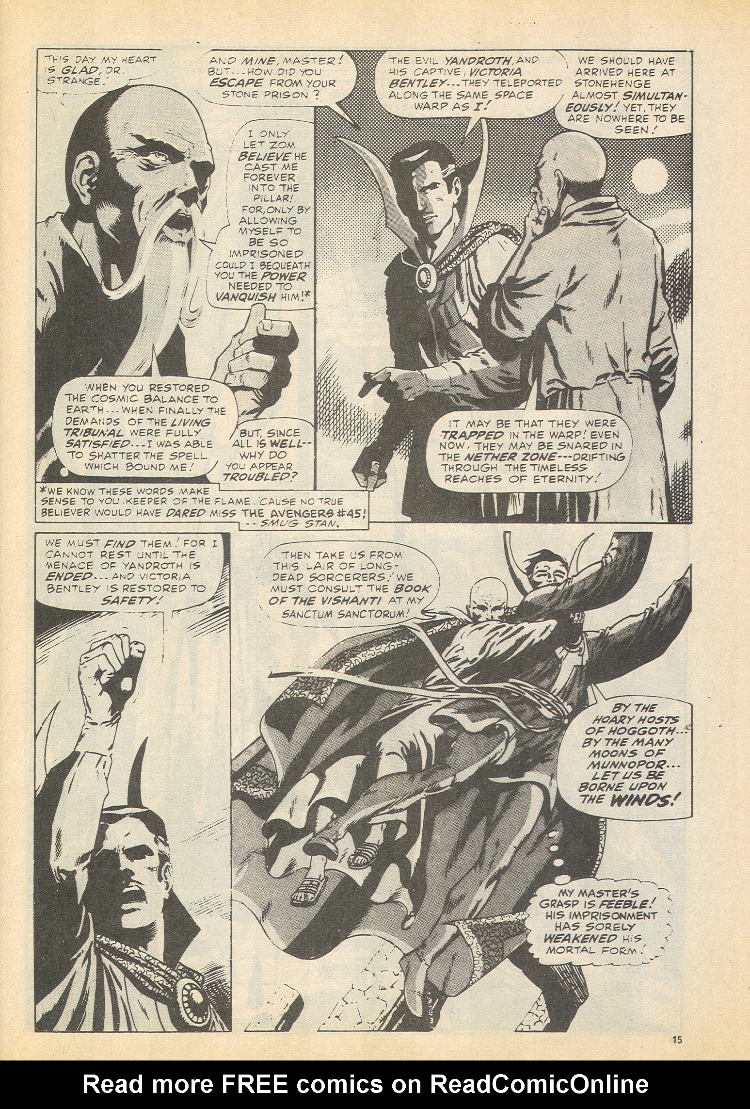 Read online The Avengers (1973) comic -  Issue #55 - 15