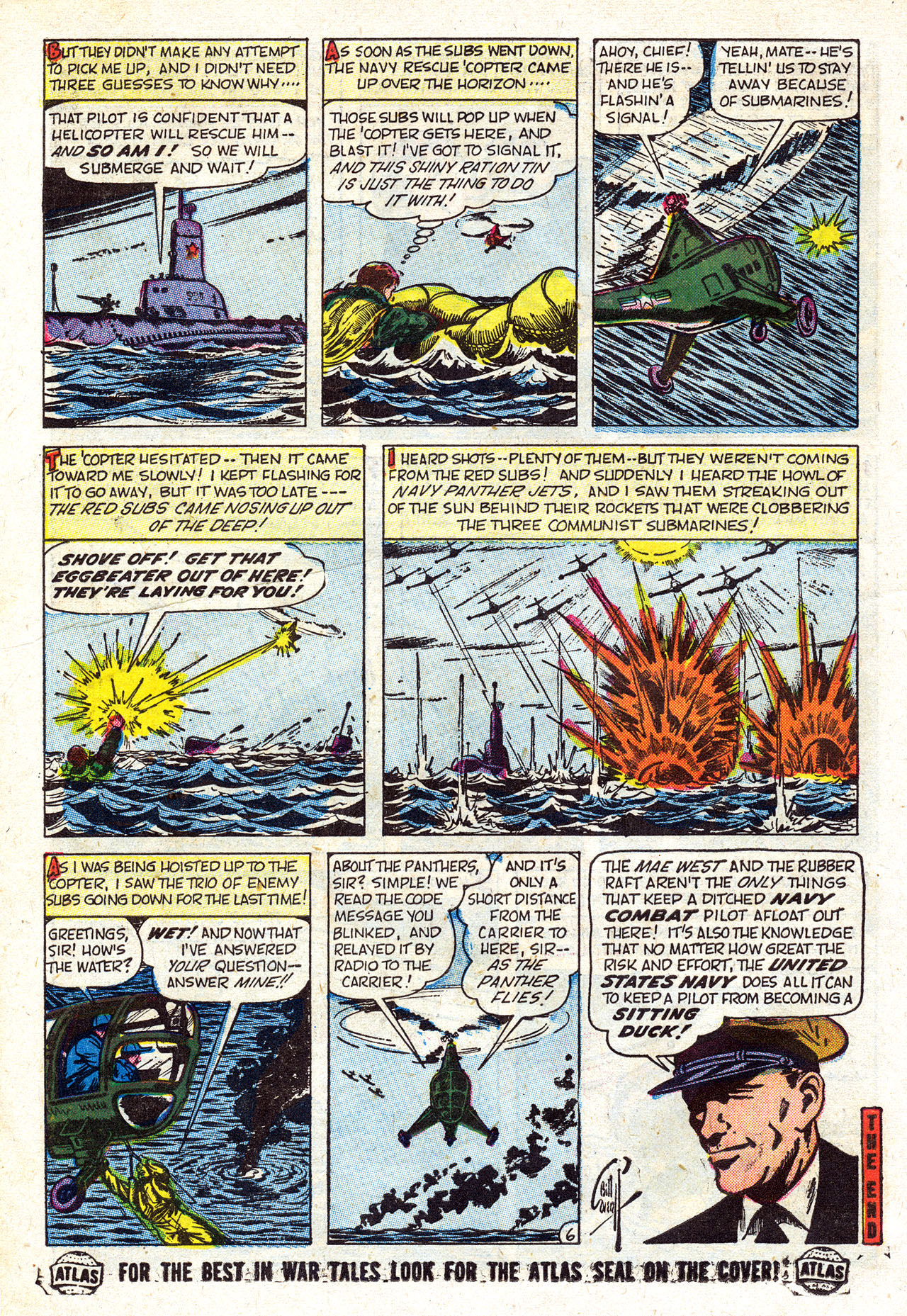 Read online Navy Combat comic -  Issue #3 - 16